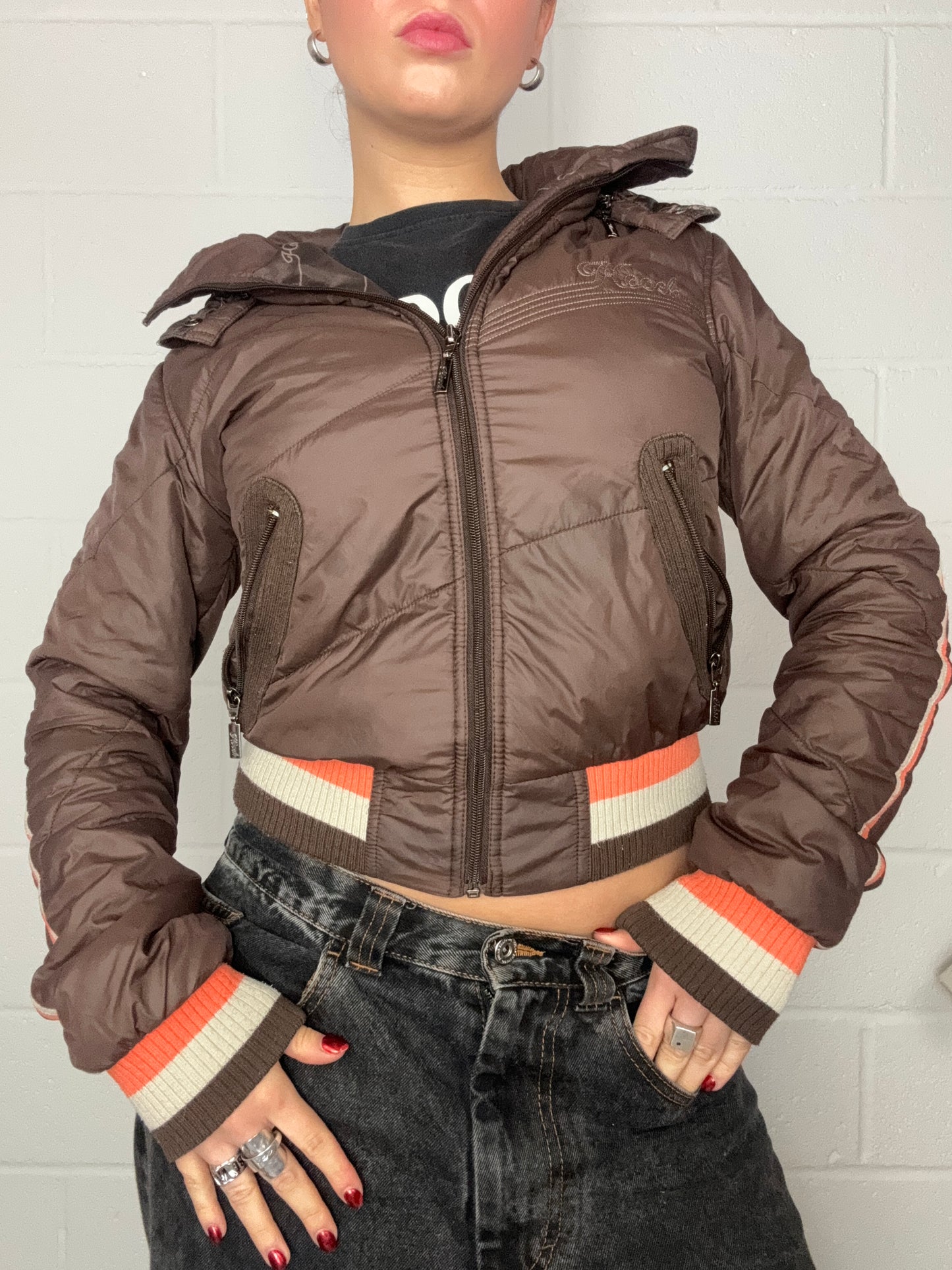 Brown Hooch Jacket (UK10)