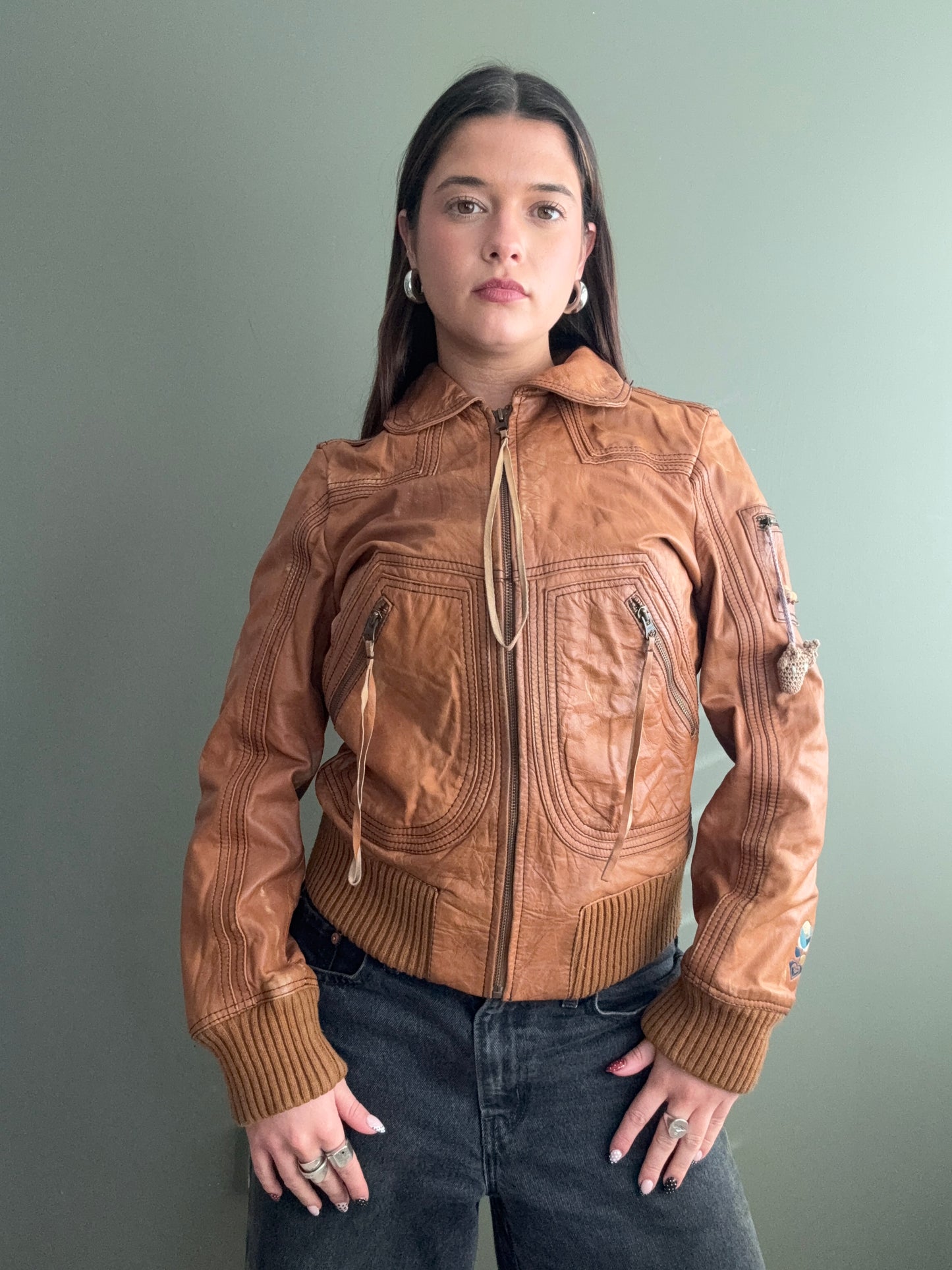 Roxy Leather Jacket (S)