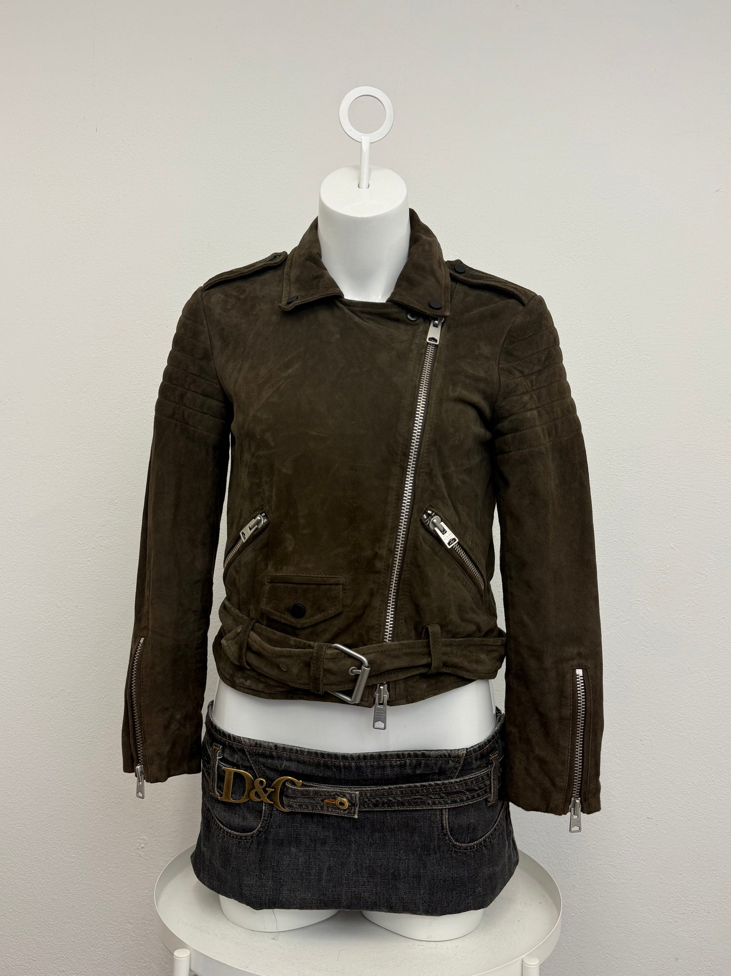 Allsaints Suede Jacket (UK10)