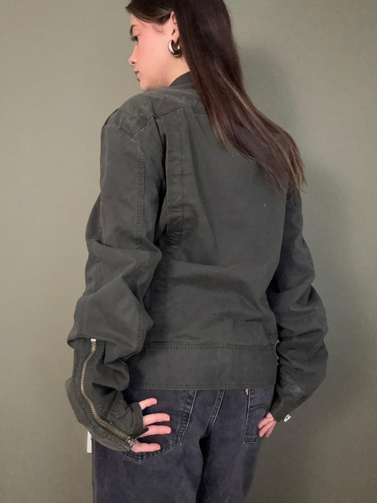 Diesel Khaki Cargo Jacket (XL)