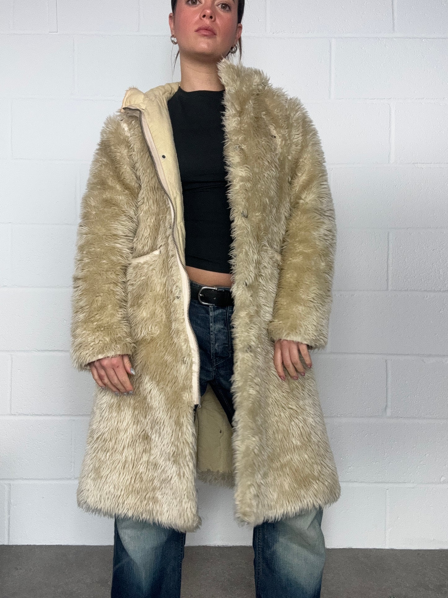 Diesel Faux Fur Jacket