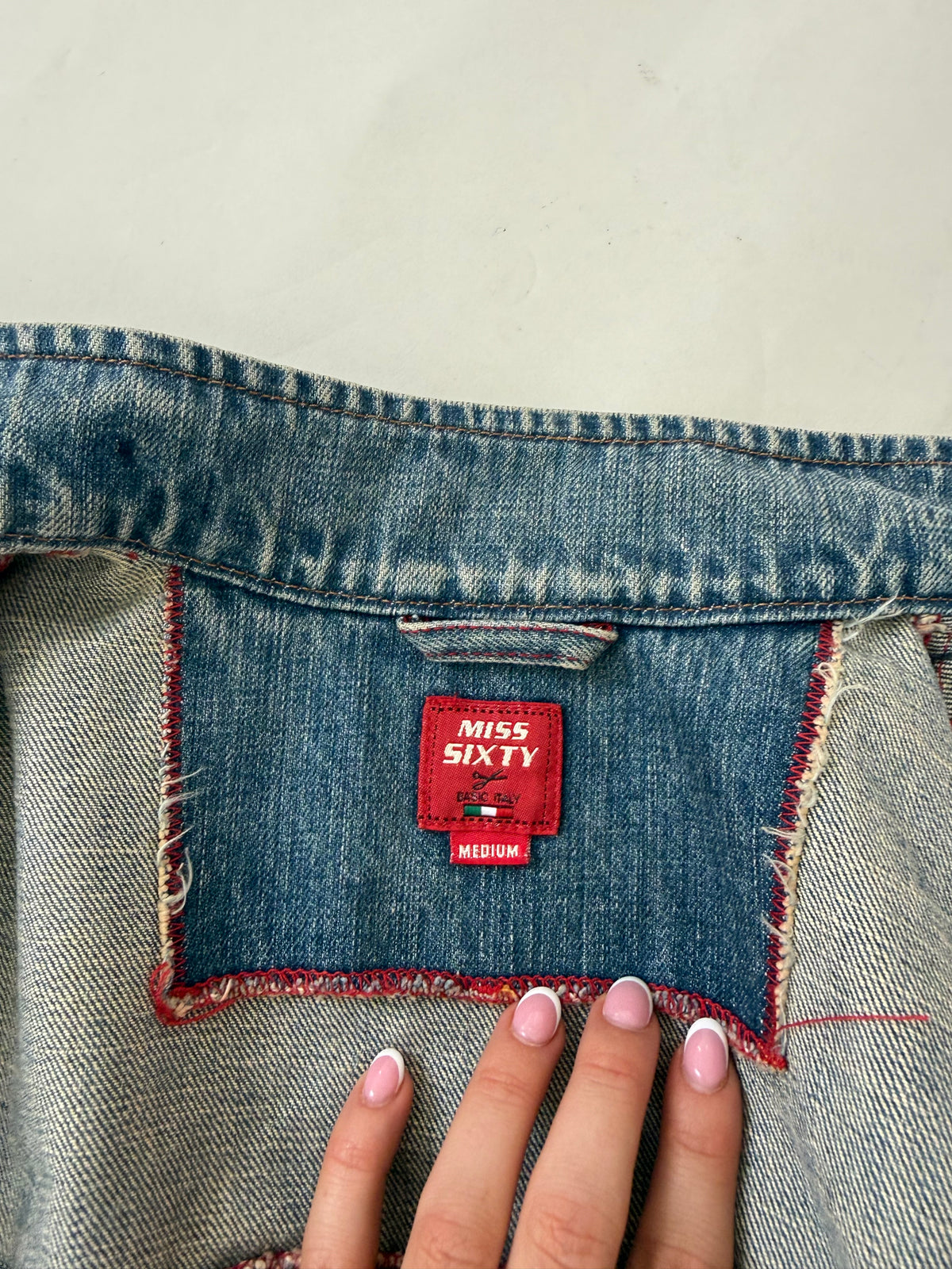 Miss Sixty Denim Military Jacket (M)