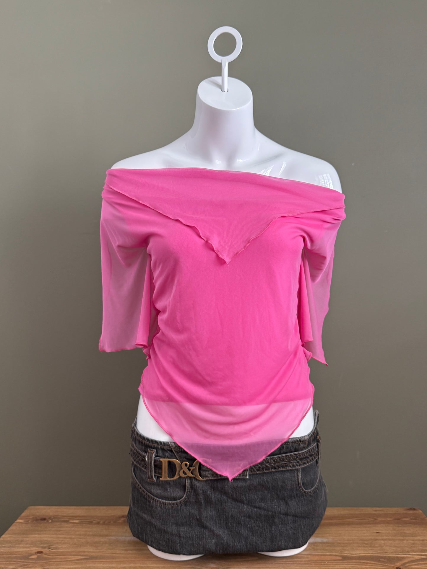 Morgan De Toi Mesh Top (S)