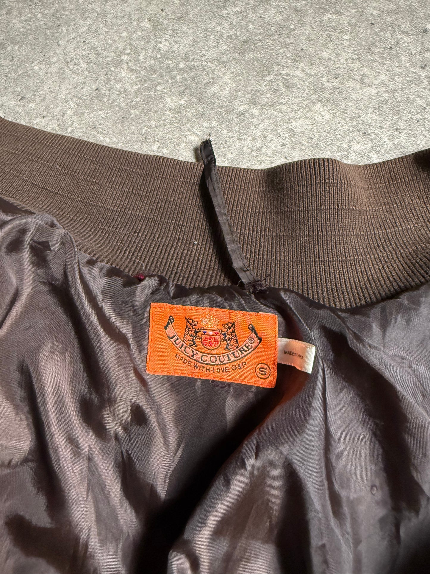 Brown Juicy Couture Puffer (S)