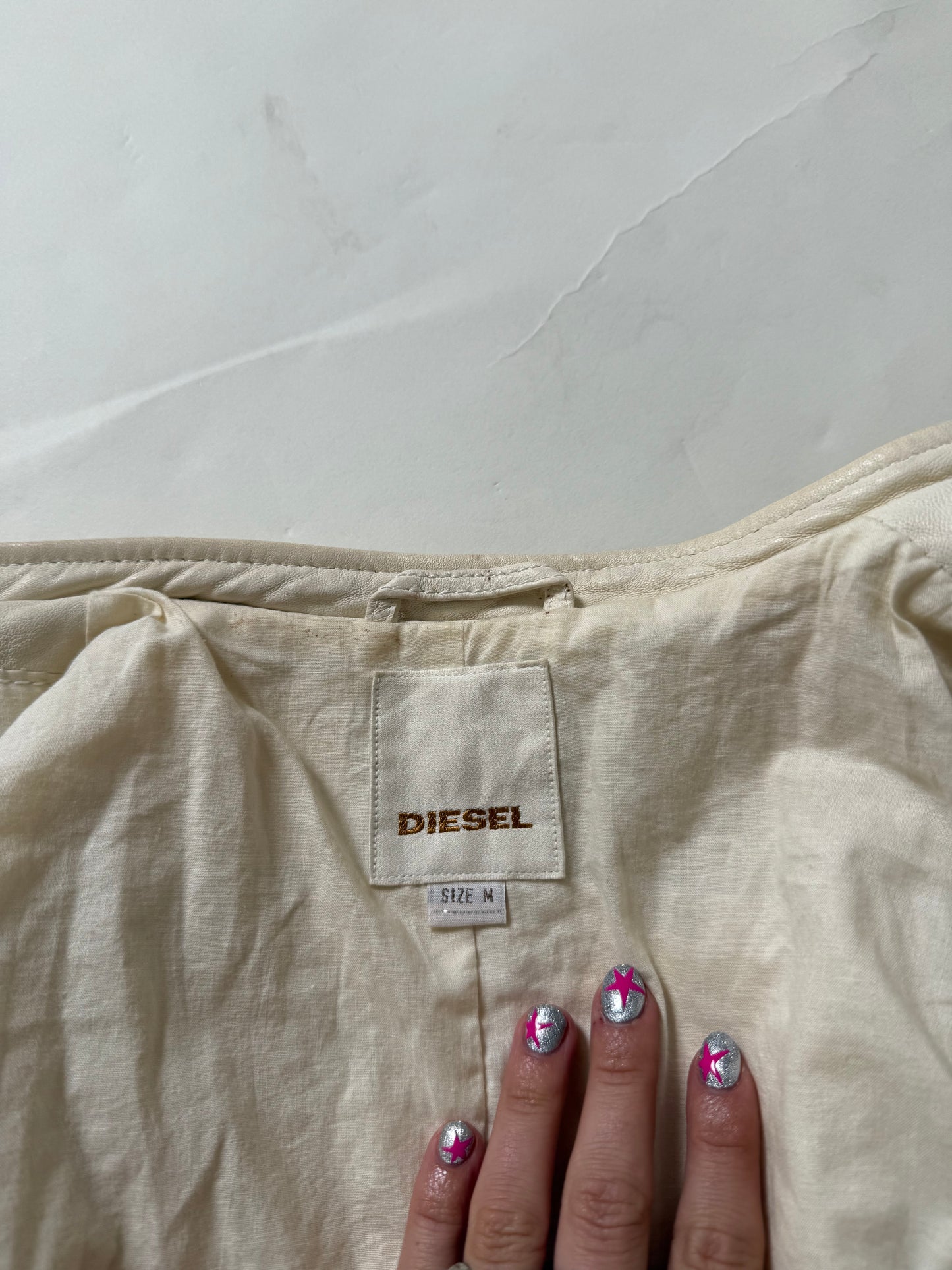 Diesel Leather Jacket (M)