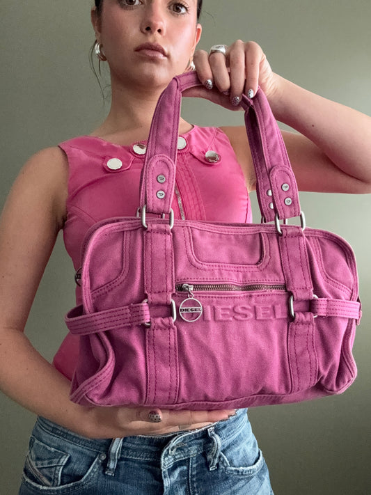 Pink Diesel Handbag