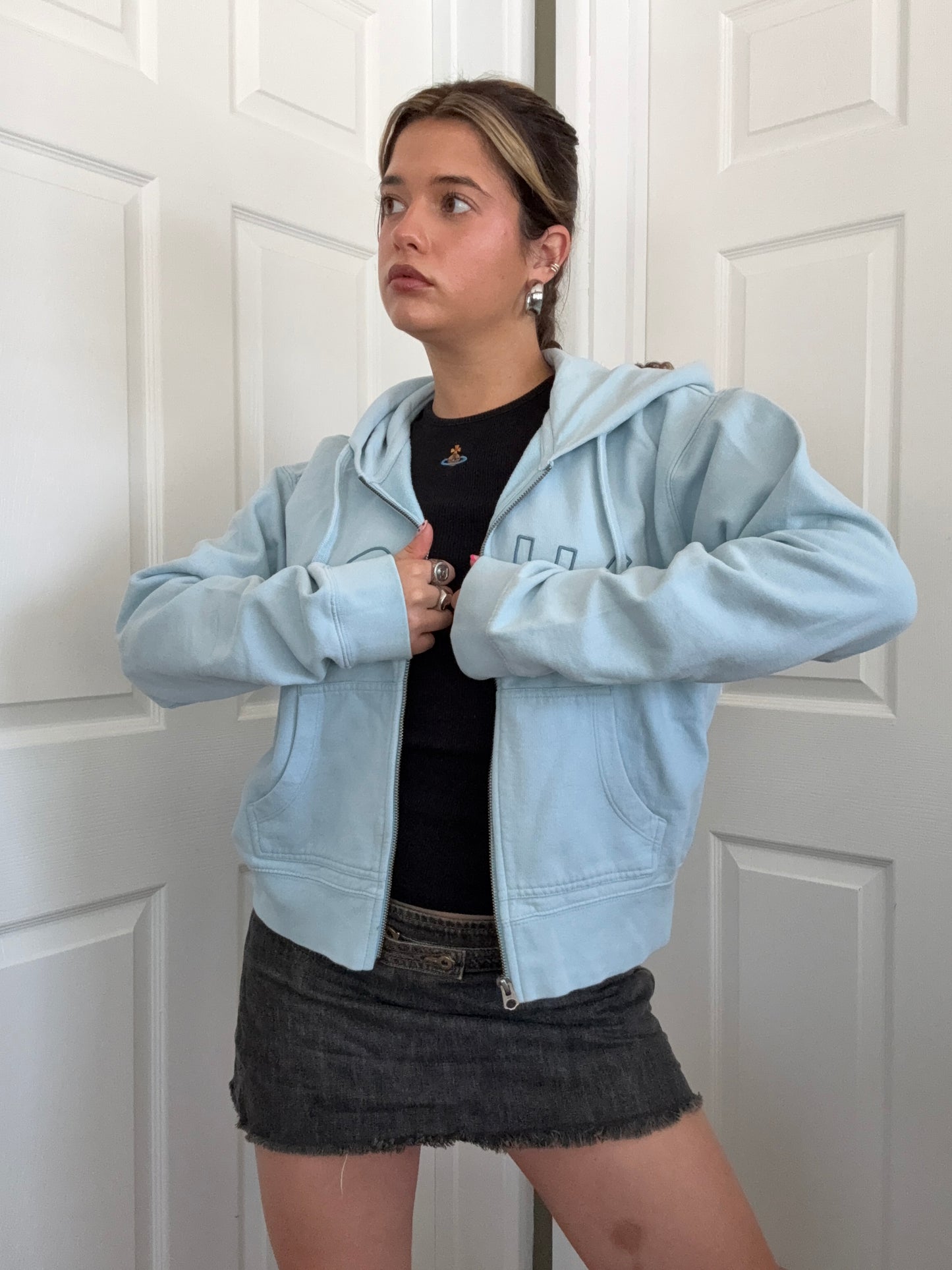 French Connection Zip Hoodie (L)