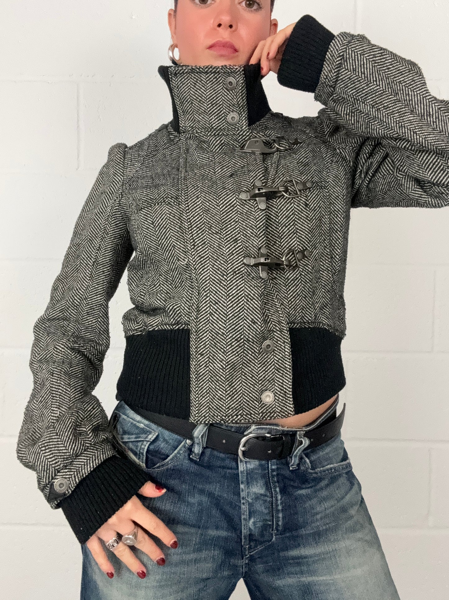 Wool Buckle Style Jacket (UK10)