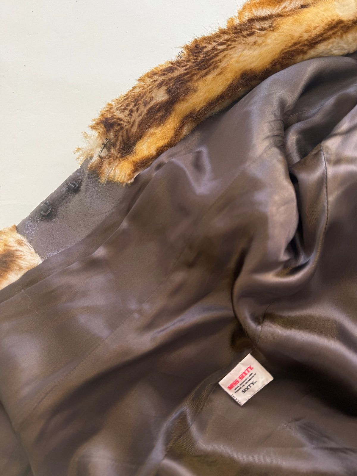 Miss Sixty Faux Fur Jacket (L)