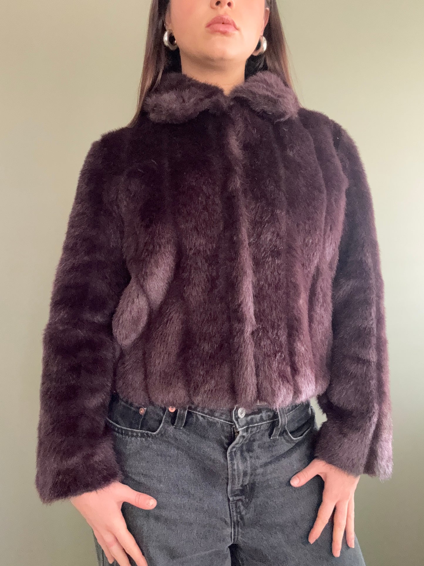 Faux Fur Jacket (UK8)