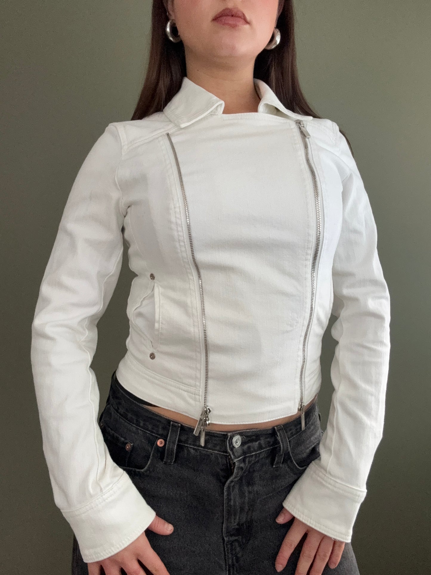 Karen Millen Fitted Biker Jacket (UK8)