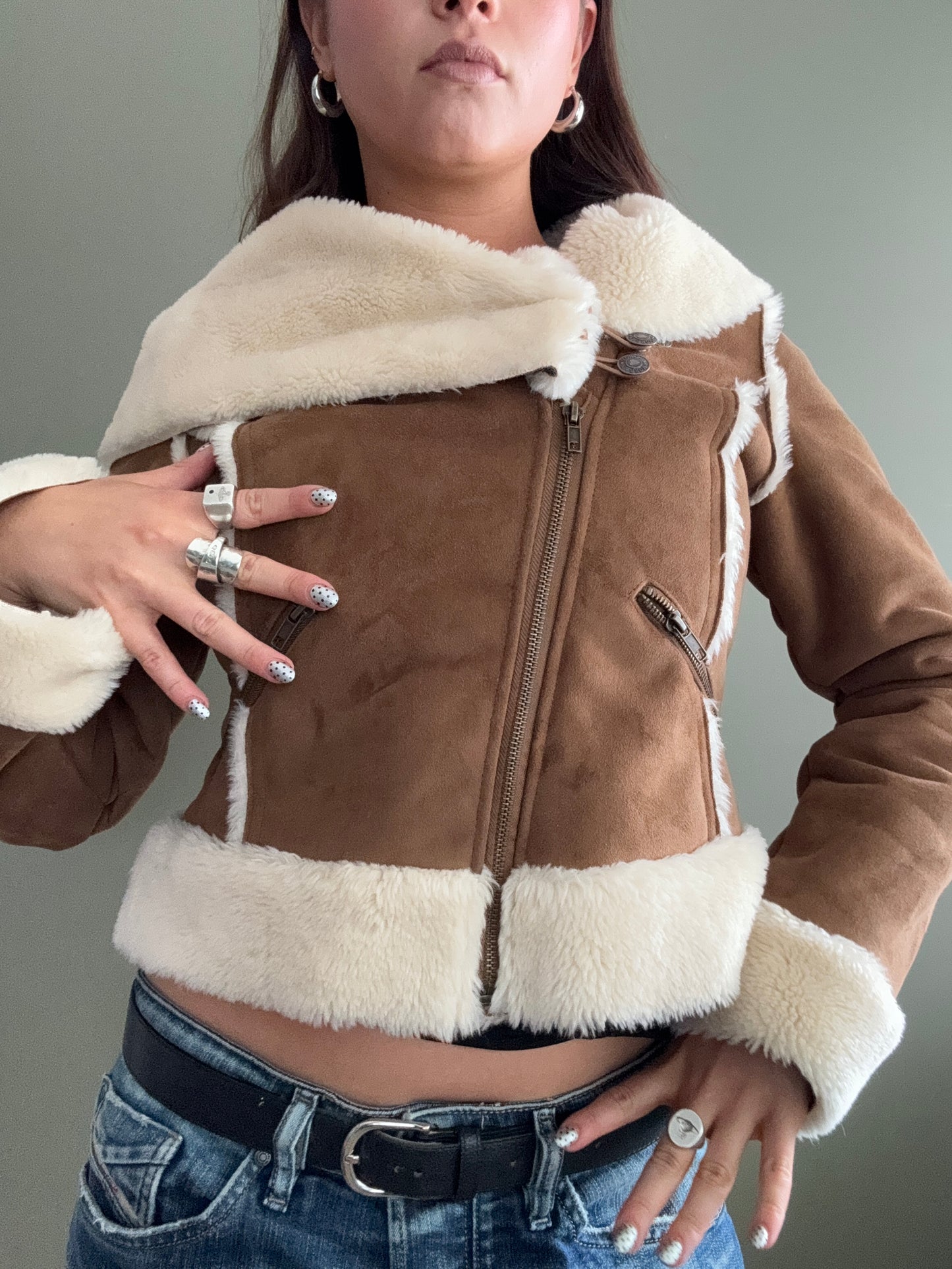 Morgan De Toi Faux Fur Jacket (S)