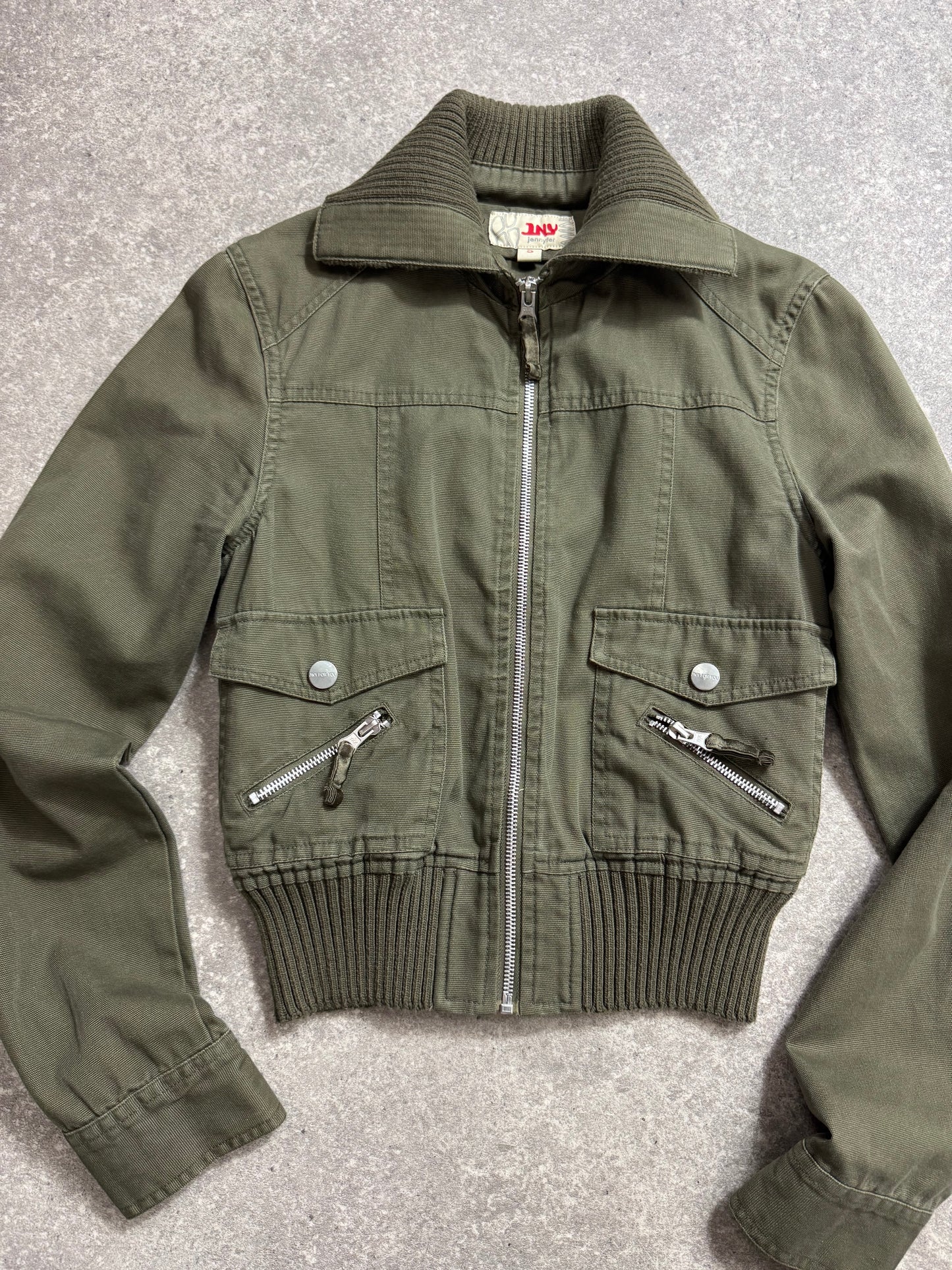 Khaki Bomber Jacket (S)