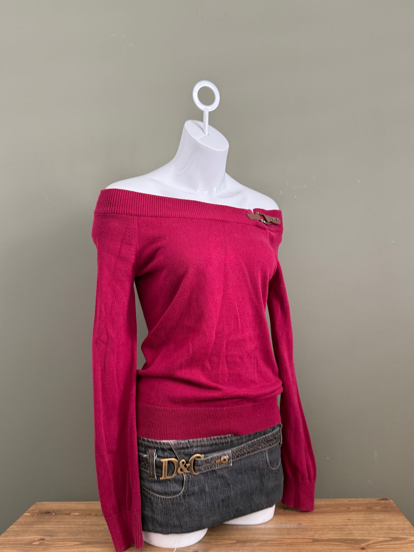 Ralph Lauren Off The Shoulder Jumper (S)