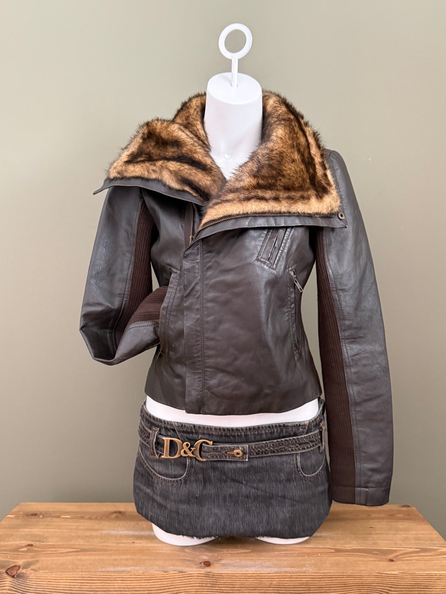 Morgan De Toi Leather Jacket (S)
