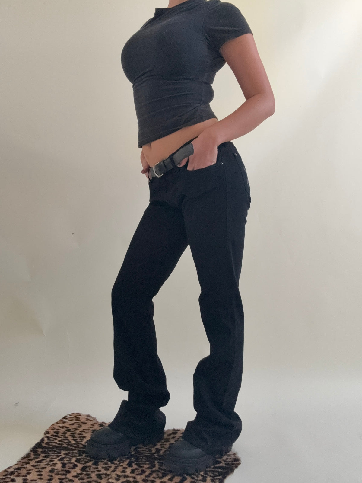 Vintage Victoria Beckham Flare Y2K Jean (30)