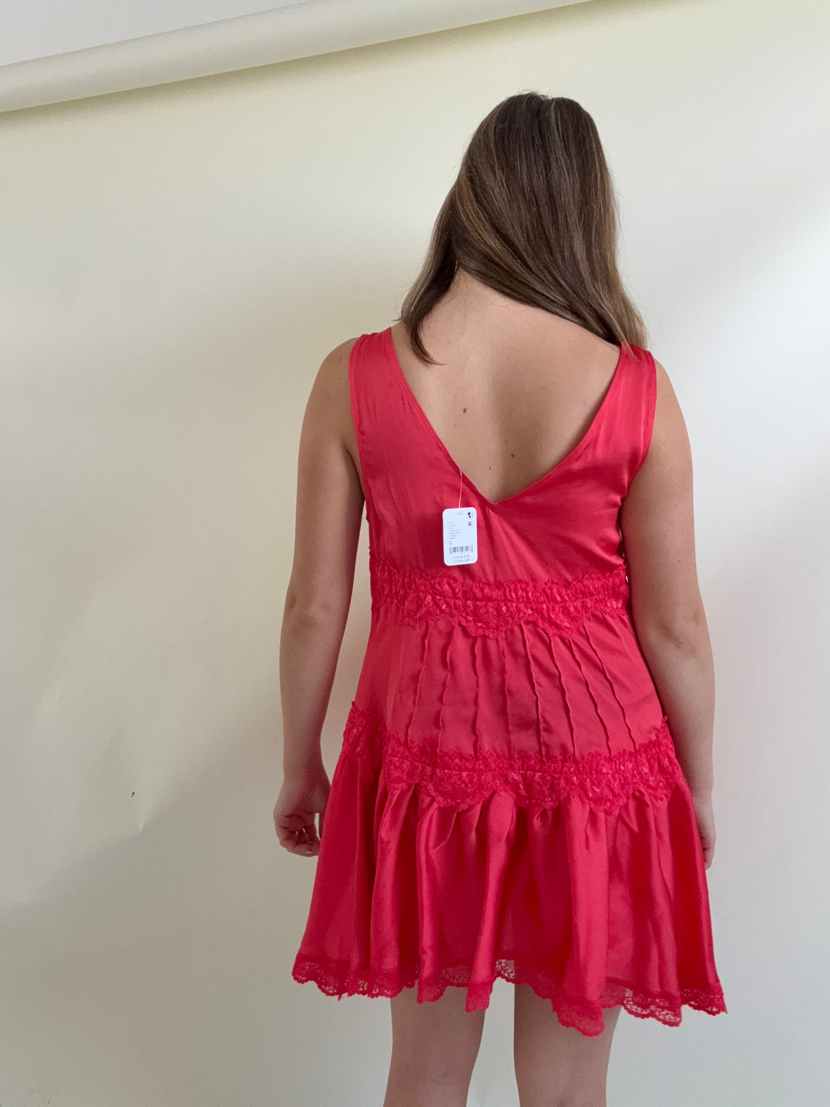 Free People Mini Slip Dress (XS)