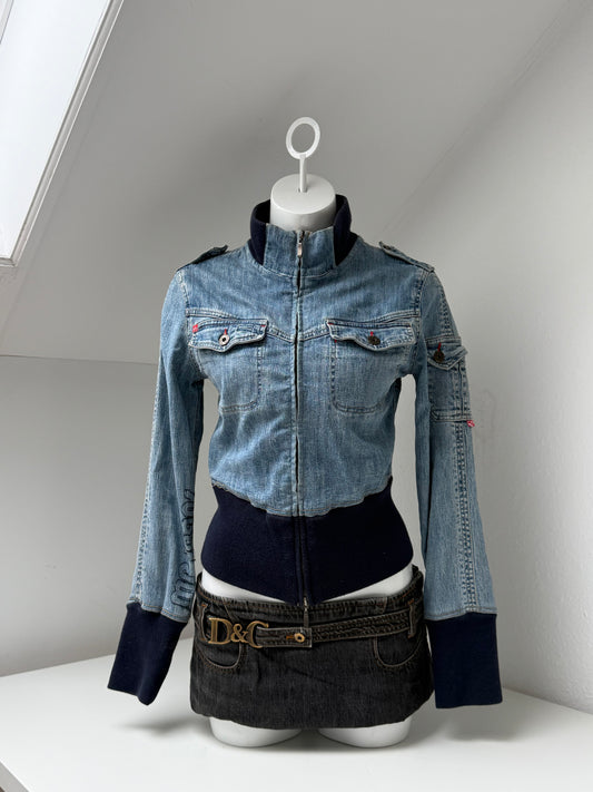 Y2K Denim Jacket (UK10)