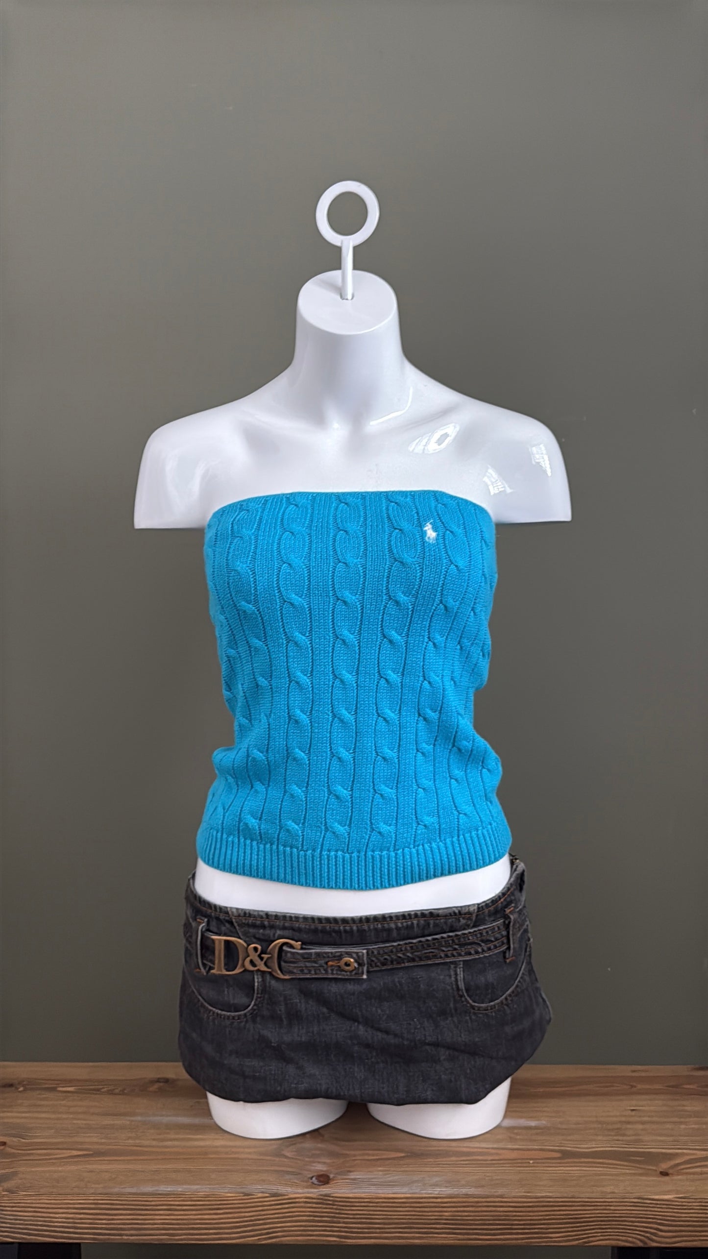 Ralph Lauren Knit Bandeau (S)