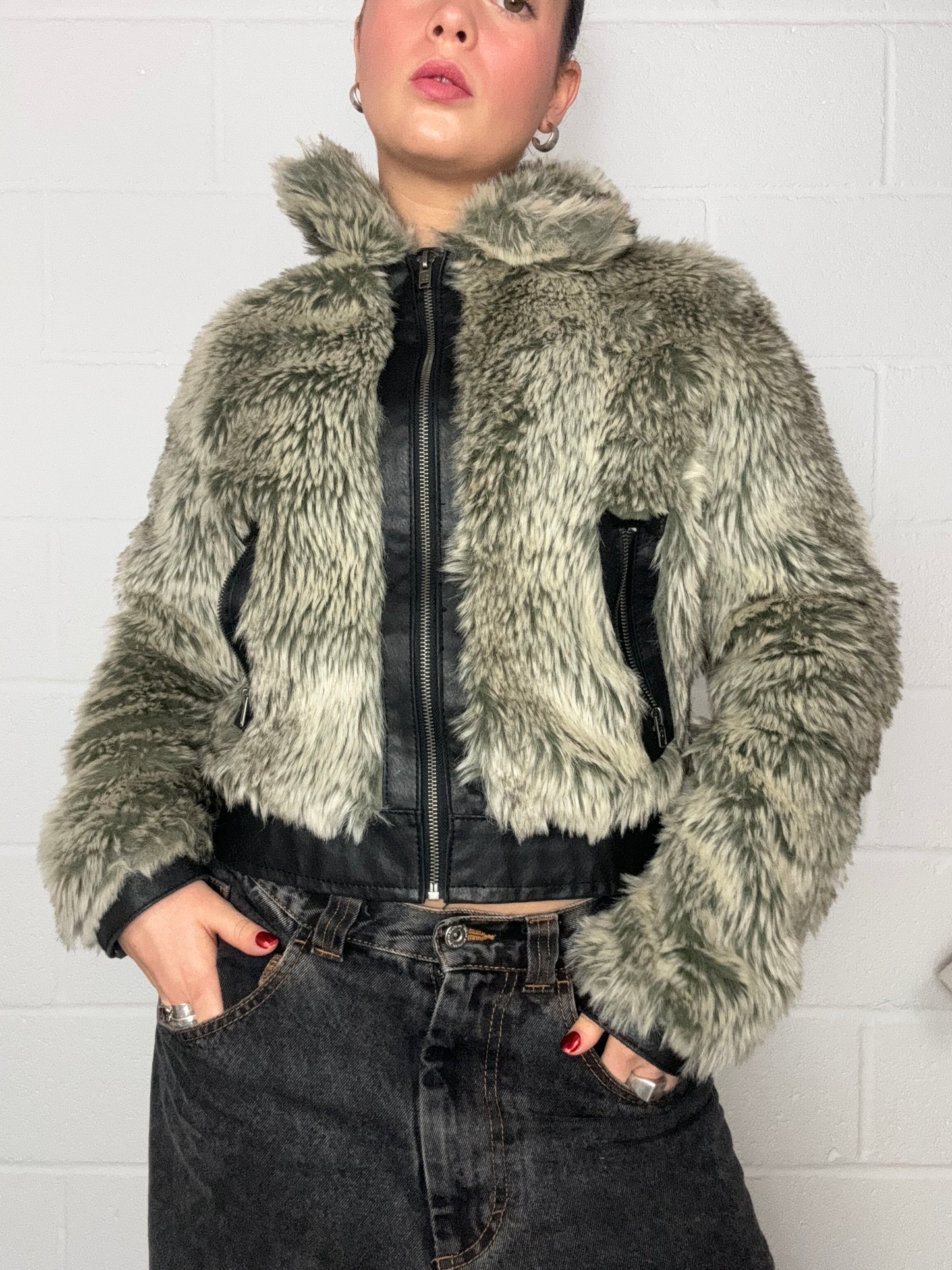 Faux Fur Jacket (UK10)