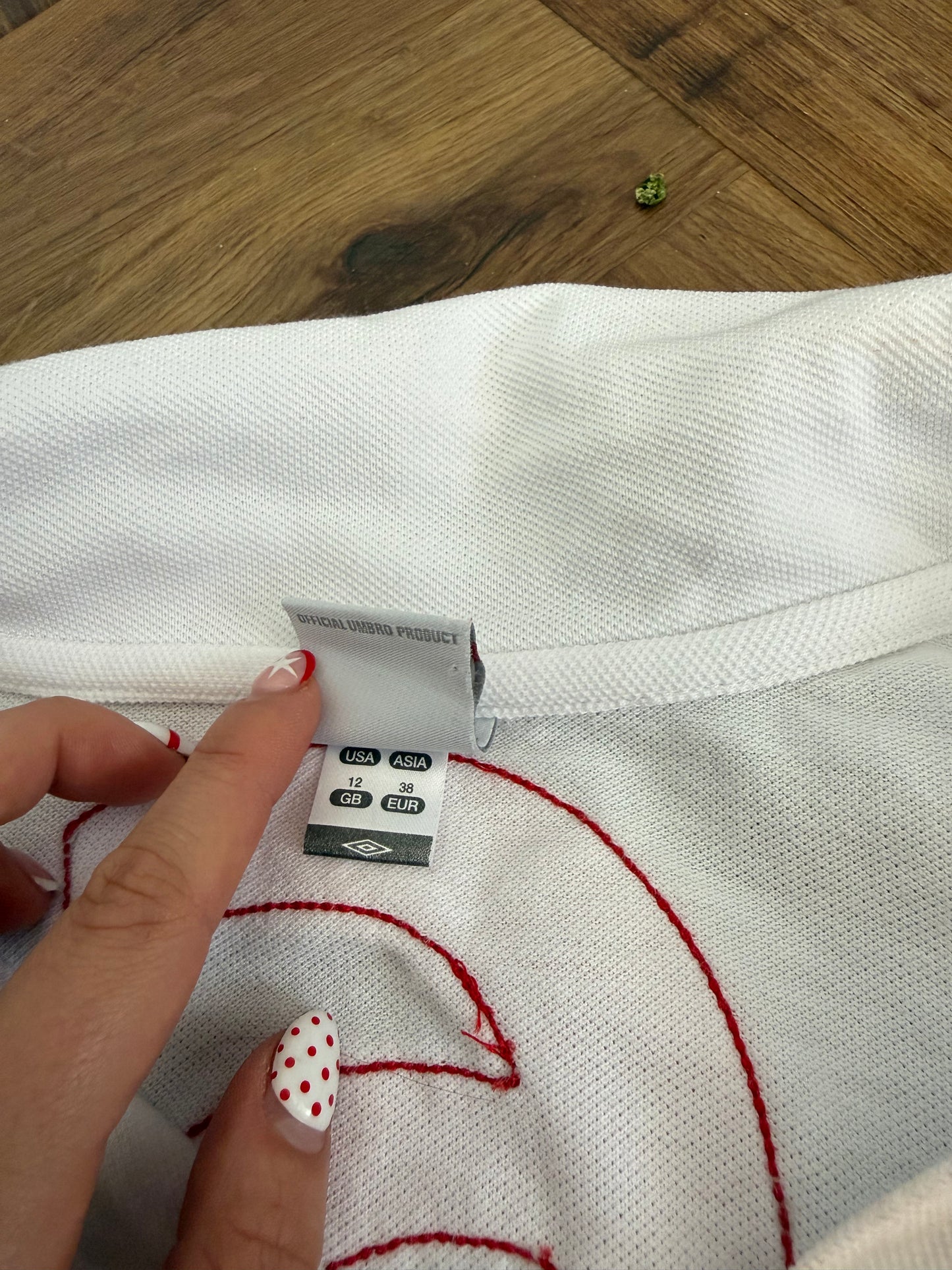Vintage England Polo Shirt (UK12)