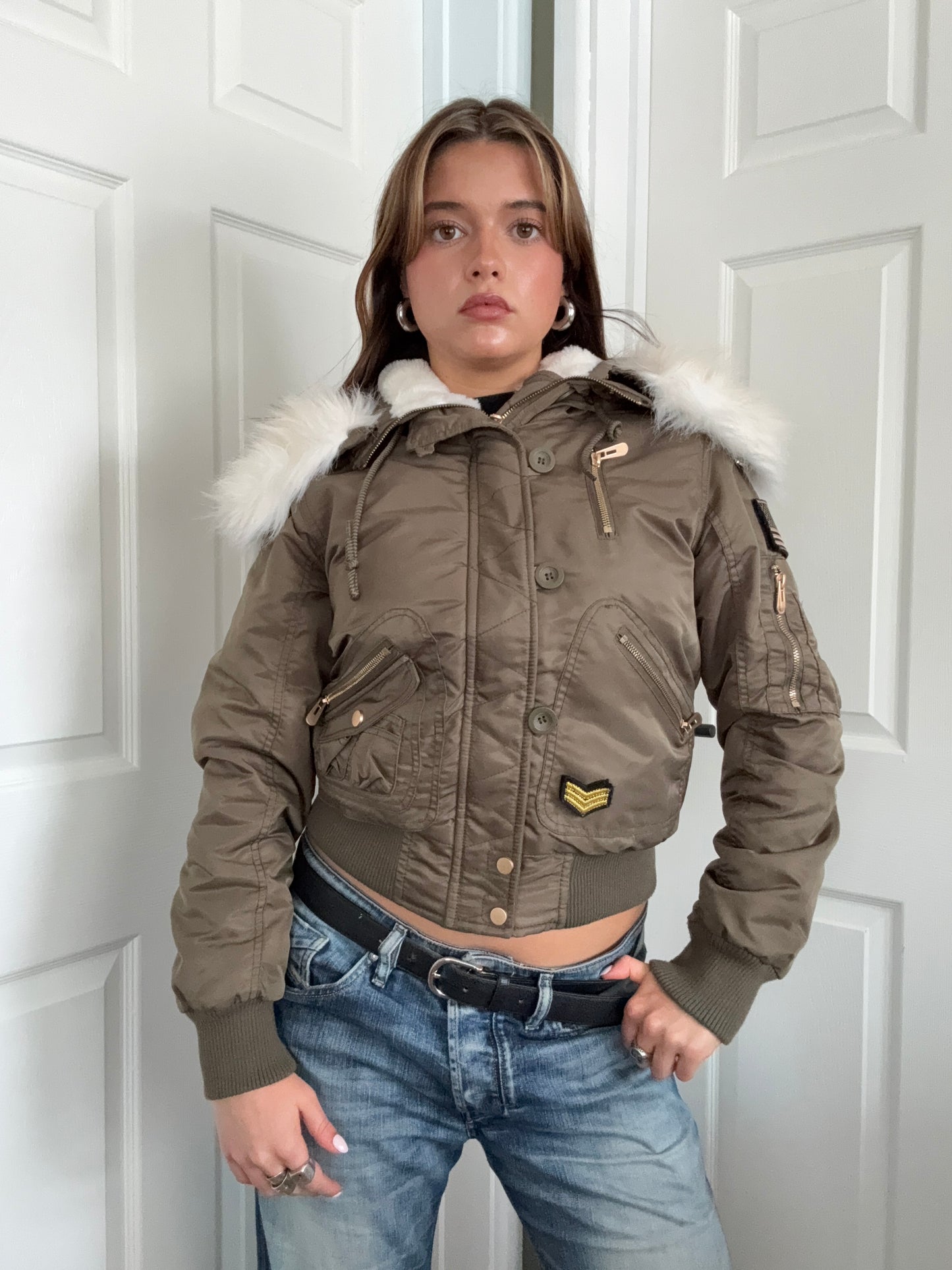 Y2K Utility Jacket (S)