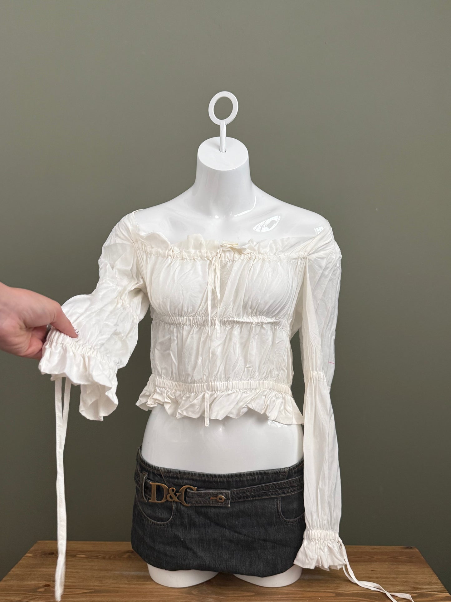 Allsaints Off The Shoulder Top (UK10)