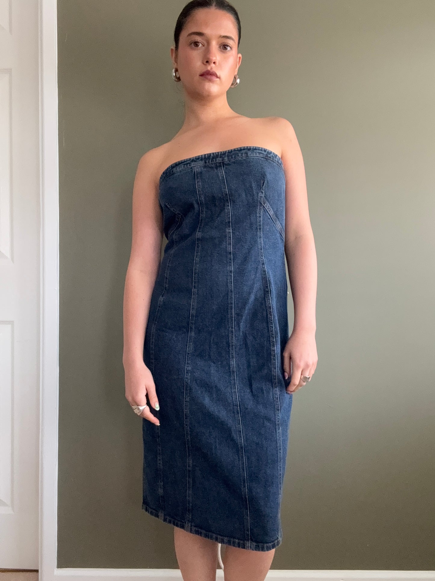 Karen Millen Denim Dress (UK14)