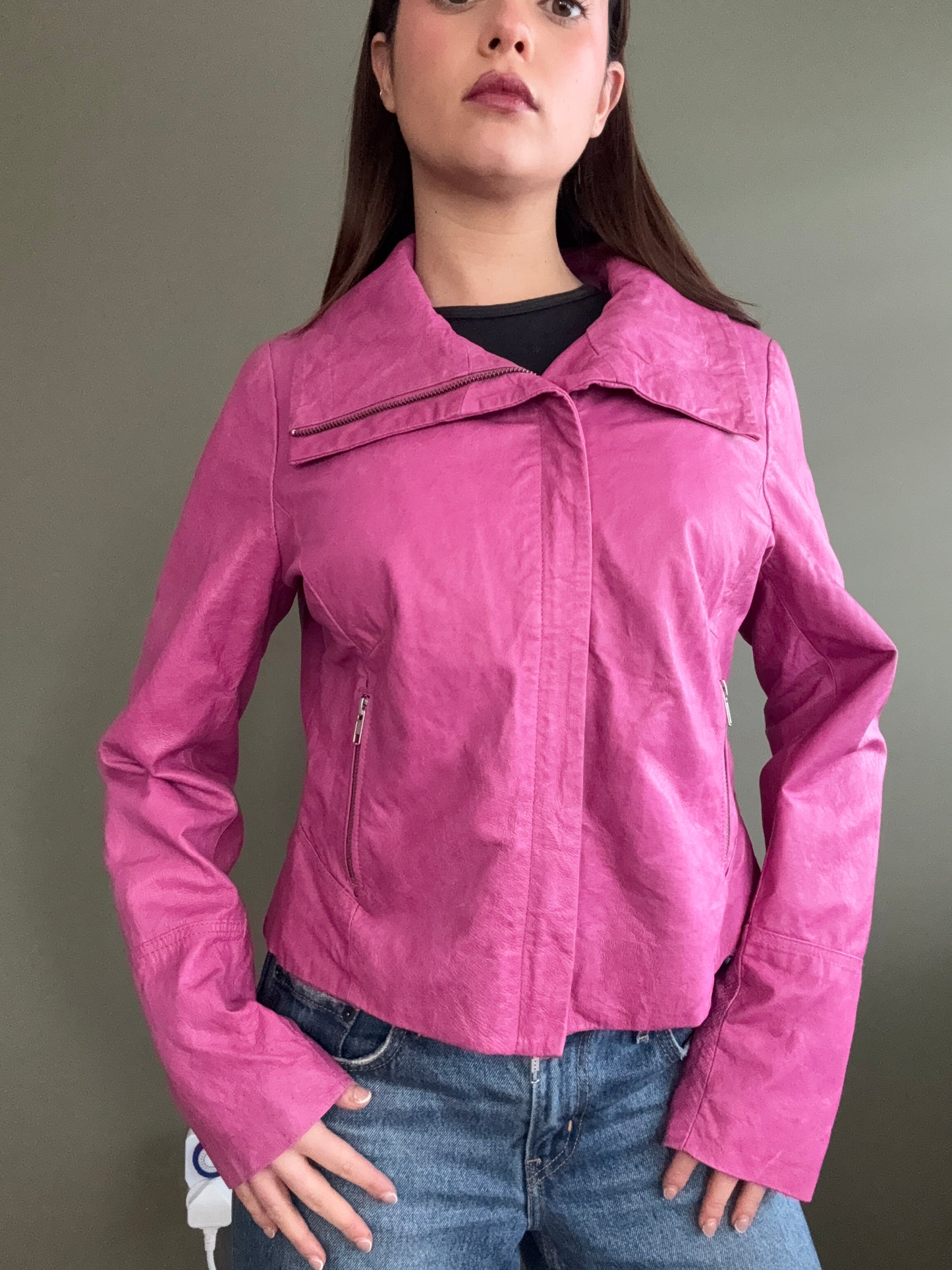 Leather Jacket (UK14)