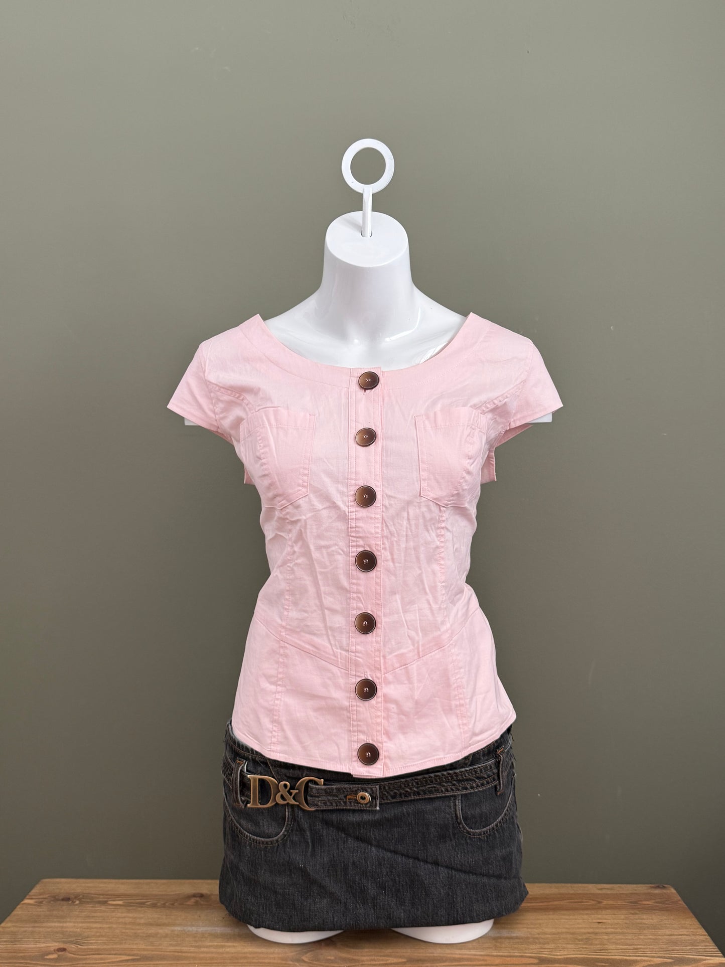 Pink Corset Top (UK12)