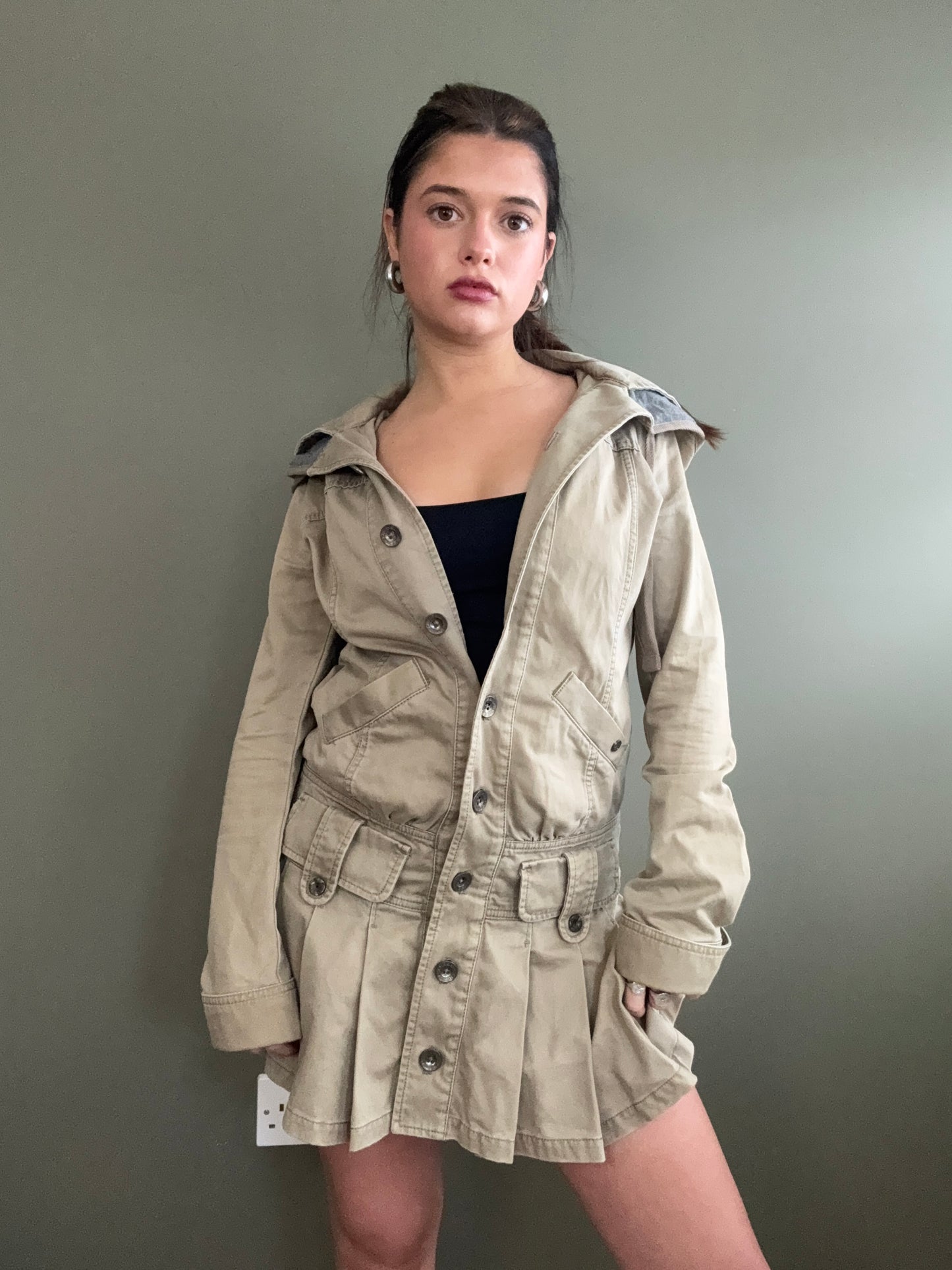 Diesel Hooded Dress (S)