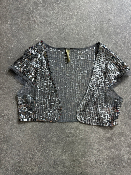 Y2K Sequin Bolero