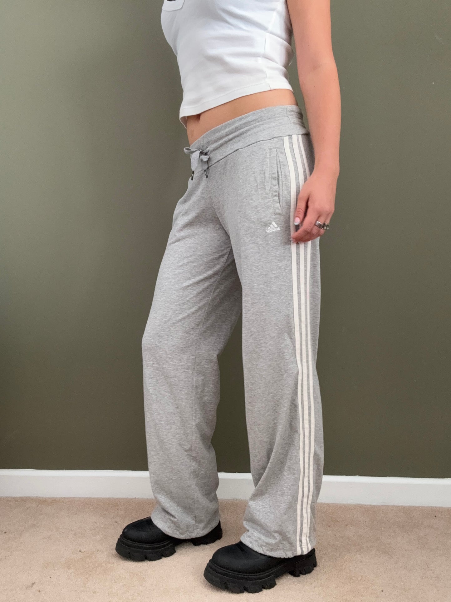 Adidas Straight Leg Joggers (S)