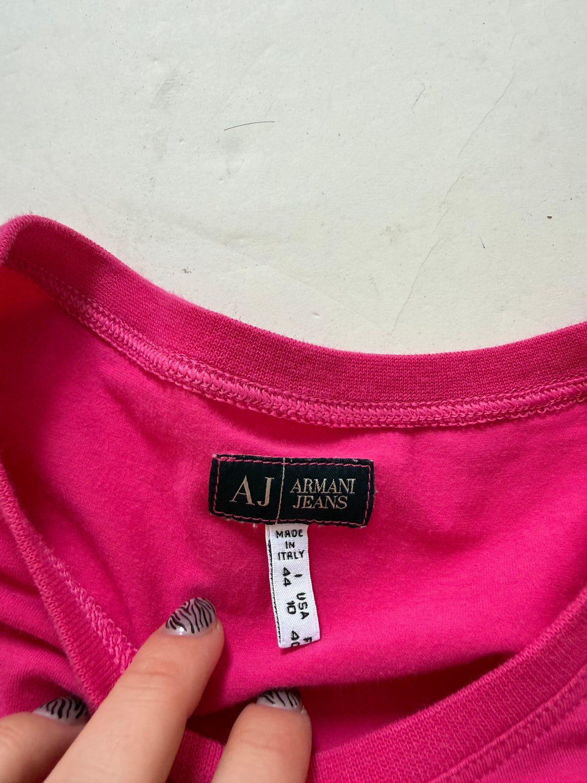 Armani Jeans Baby Tee (UK14)