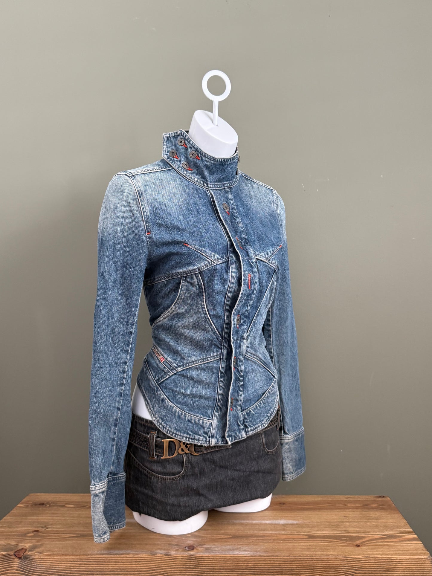 Diesel Denim Corset Jacket (M)
