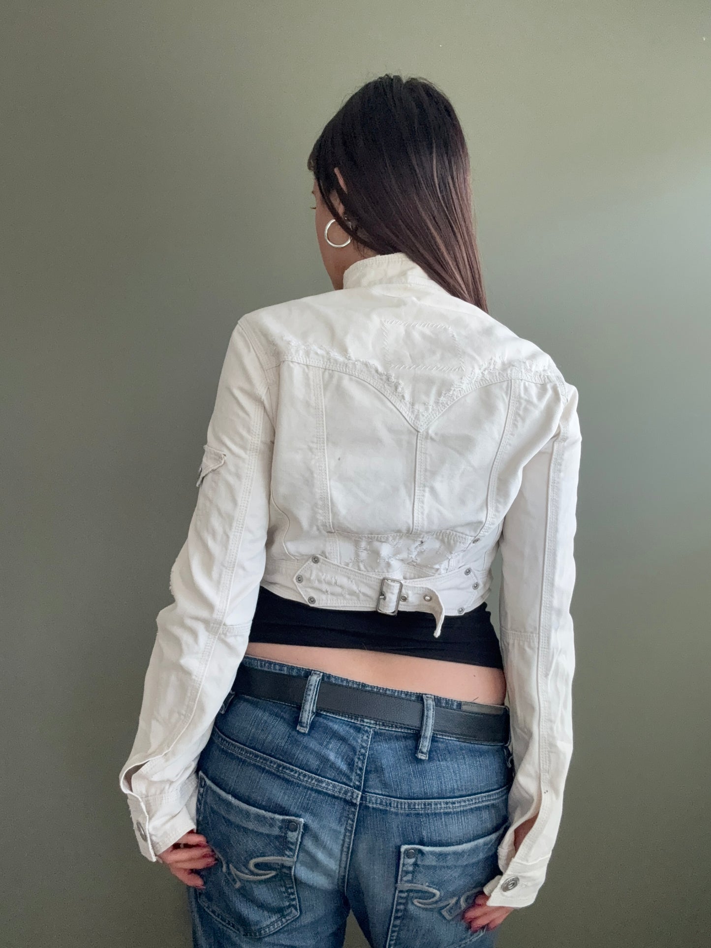 Cropped Y2K Jacket (UK14)