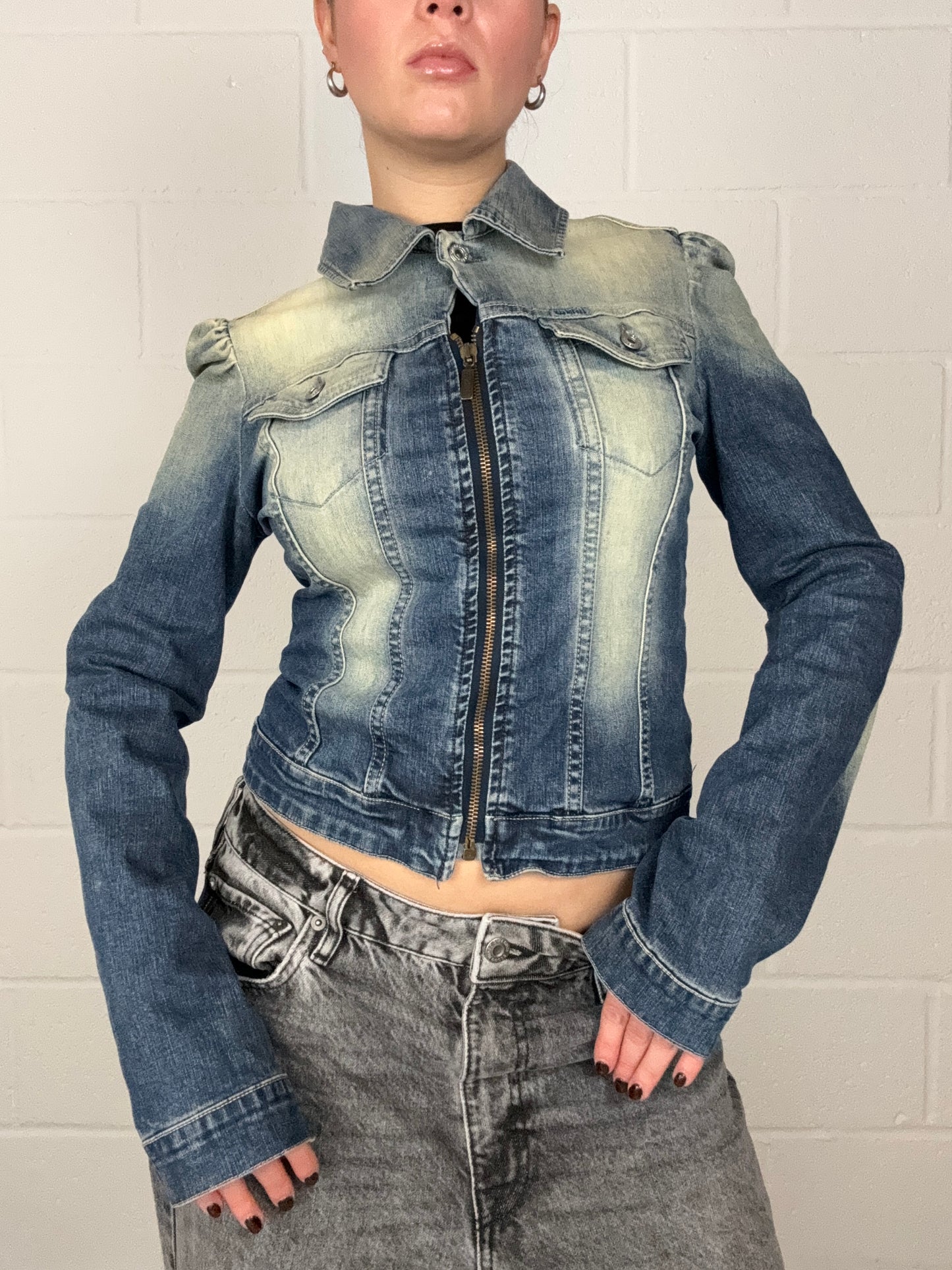 Diesel Denim Fitted Jacket (M)