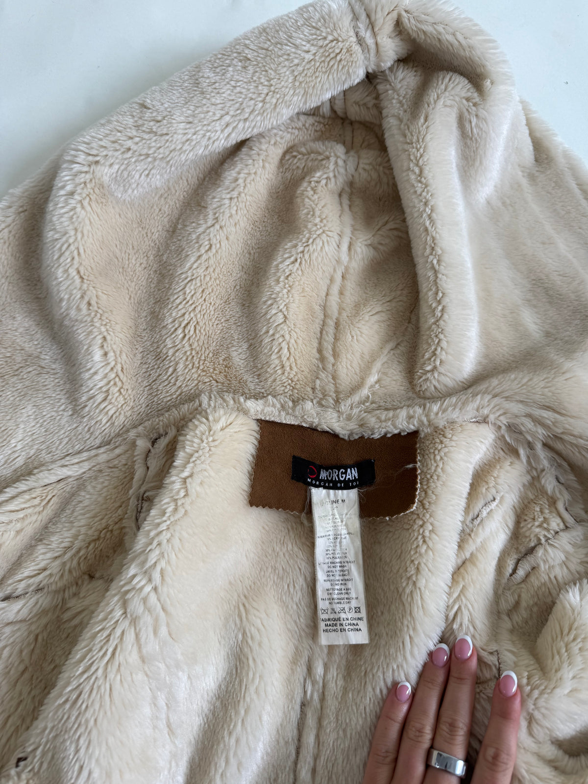 Morgan De Toi Faux Fur Jacket (S)