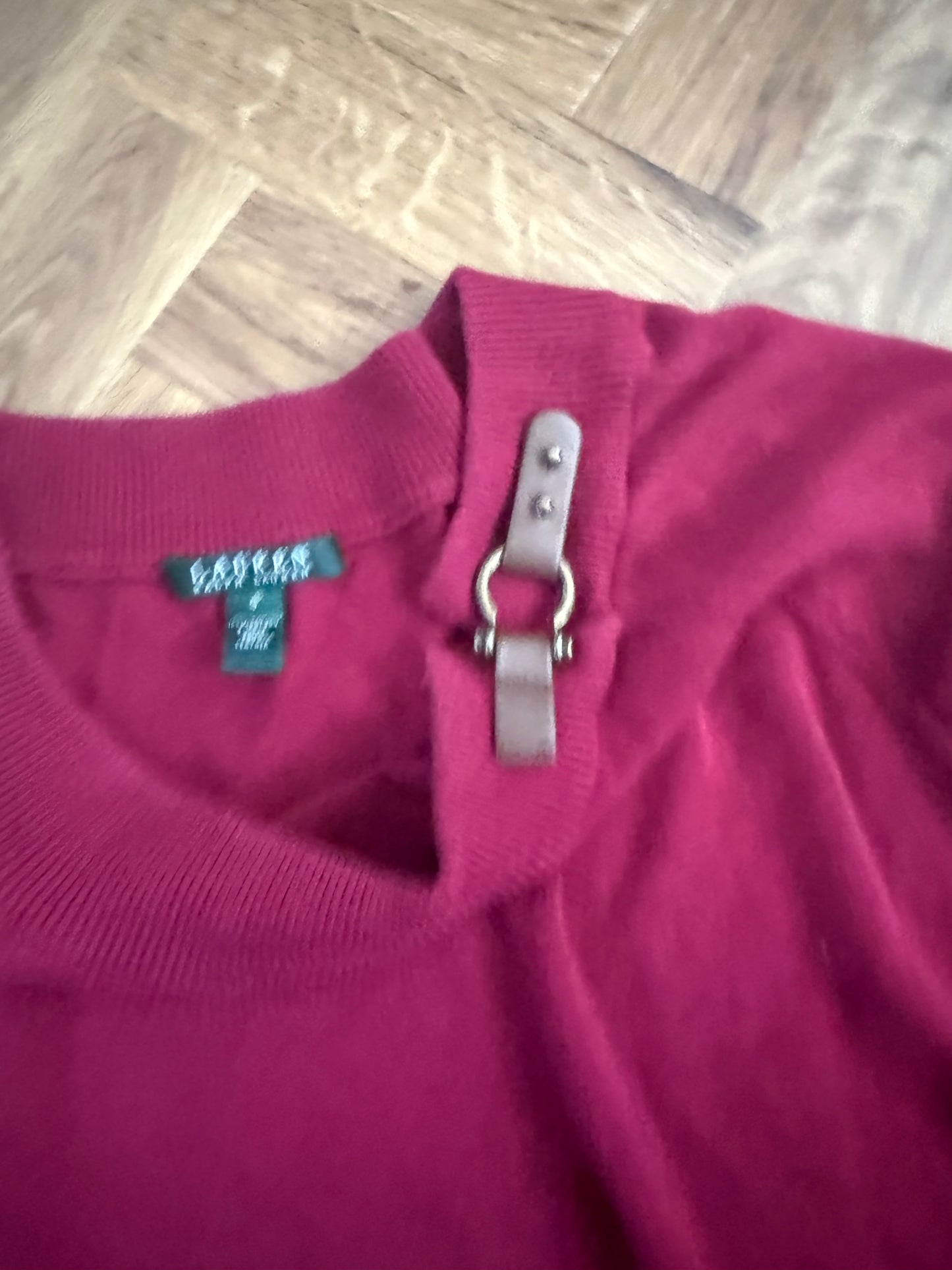 Ralph Lauren Off The Shoulder Jumper (S)