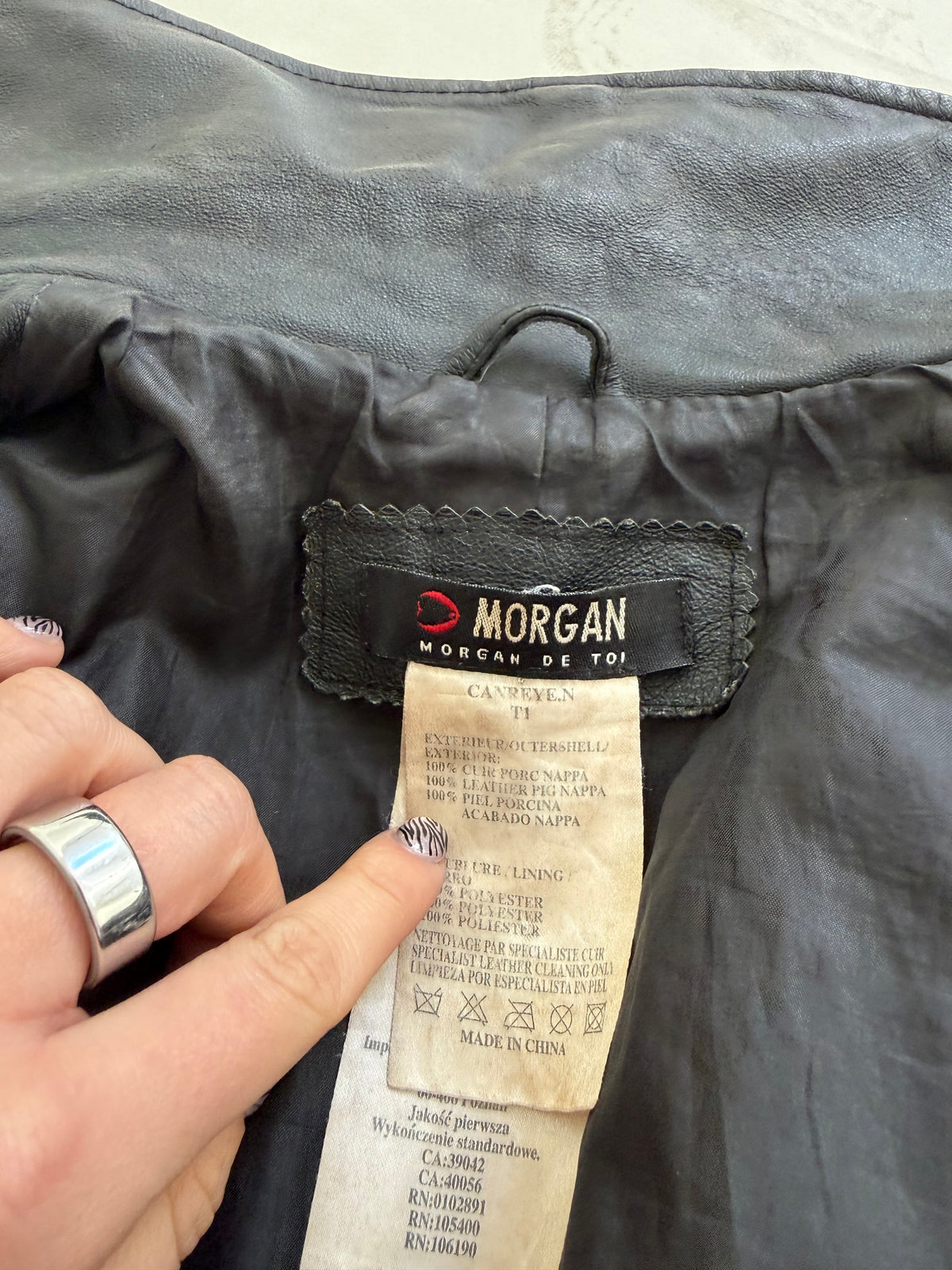 Morgan De Toi Leather Jacket (S)