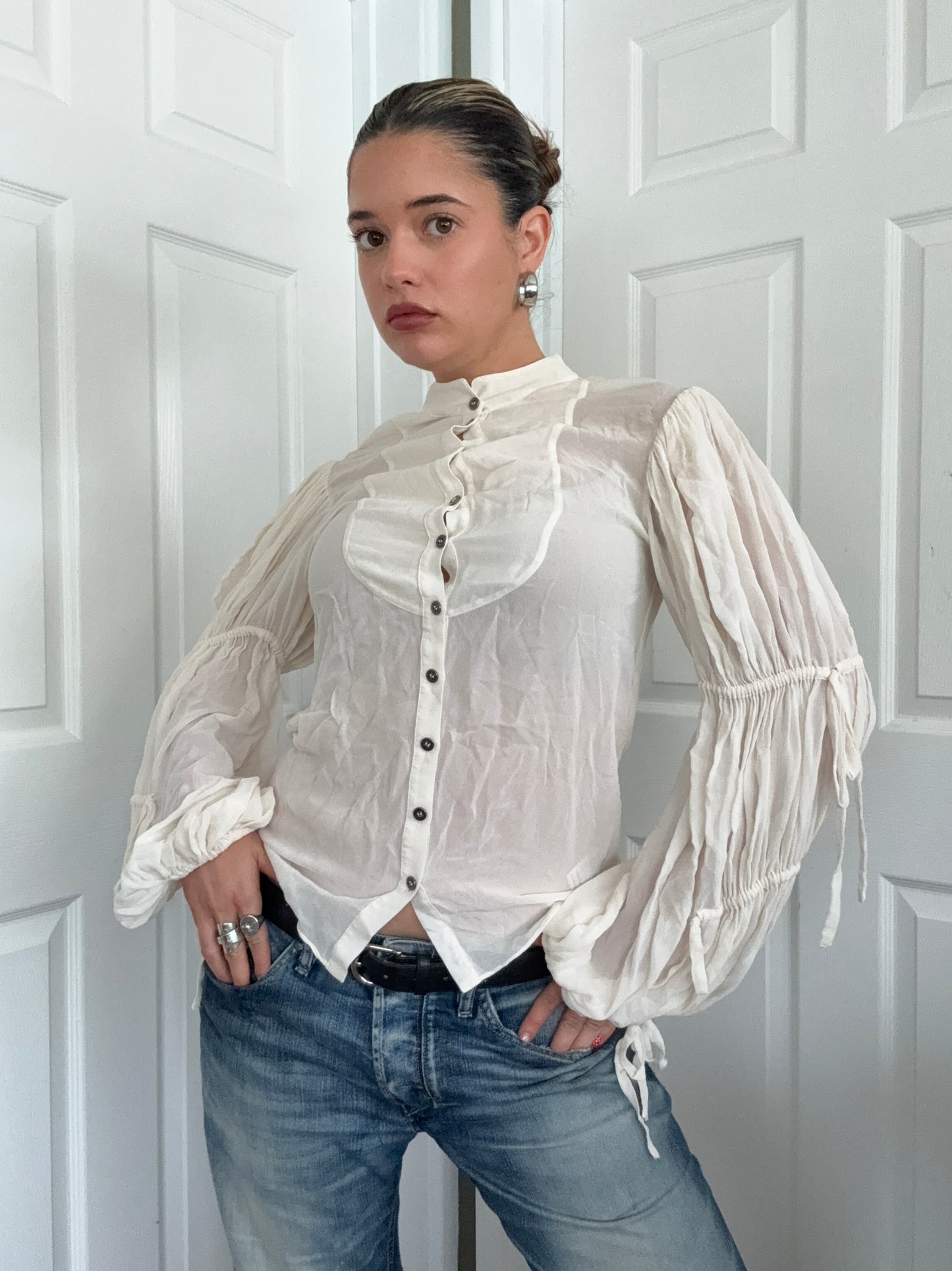 Silk Allsaints Shirt (UK8)