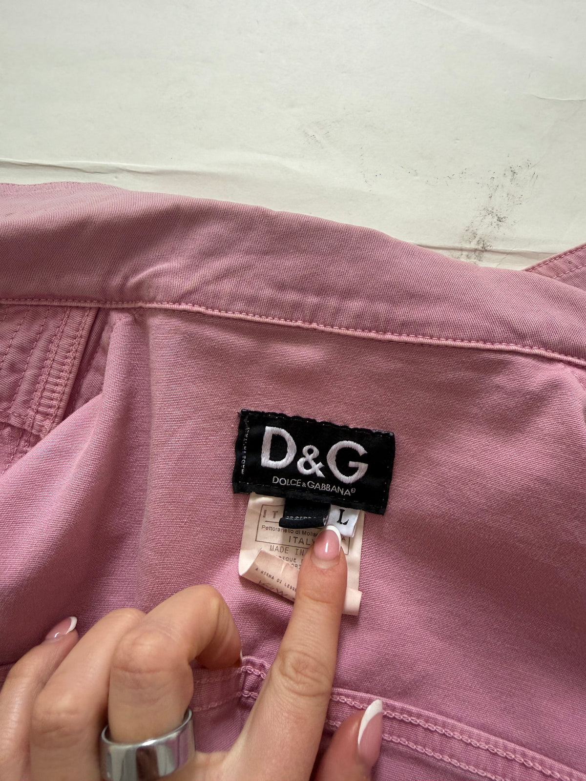 Vintage Dolce & Gabbana Pink Jacket (L)