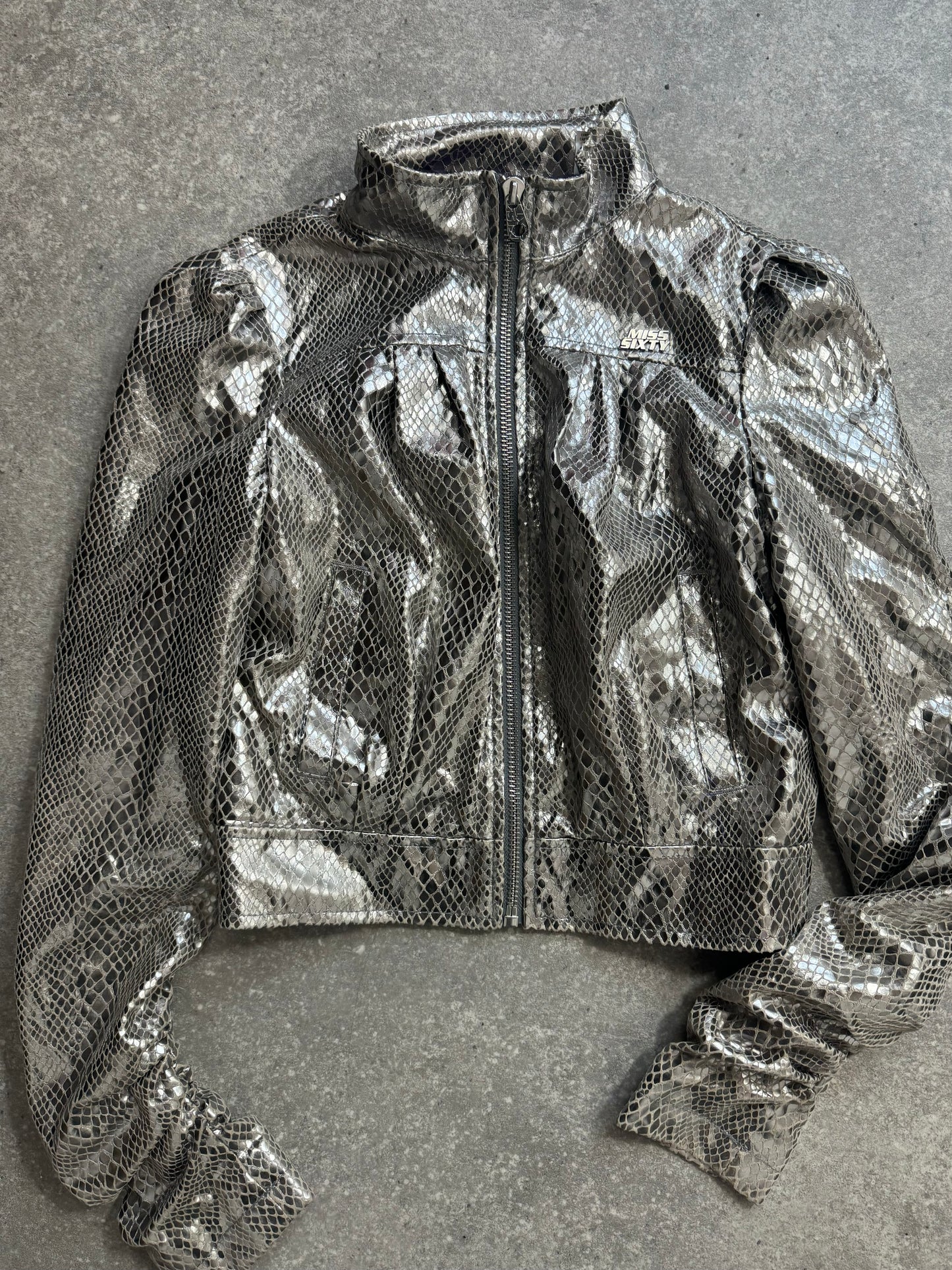 Miss Sixty Silver Jacket (M)