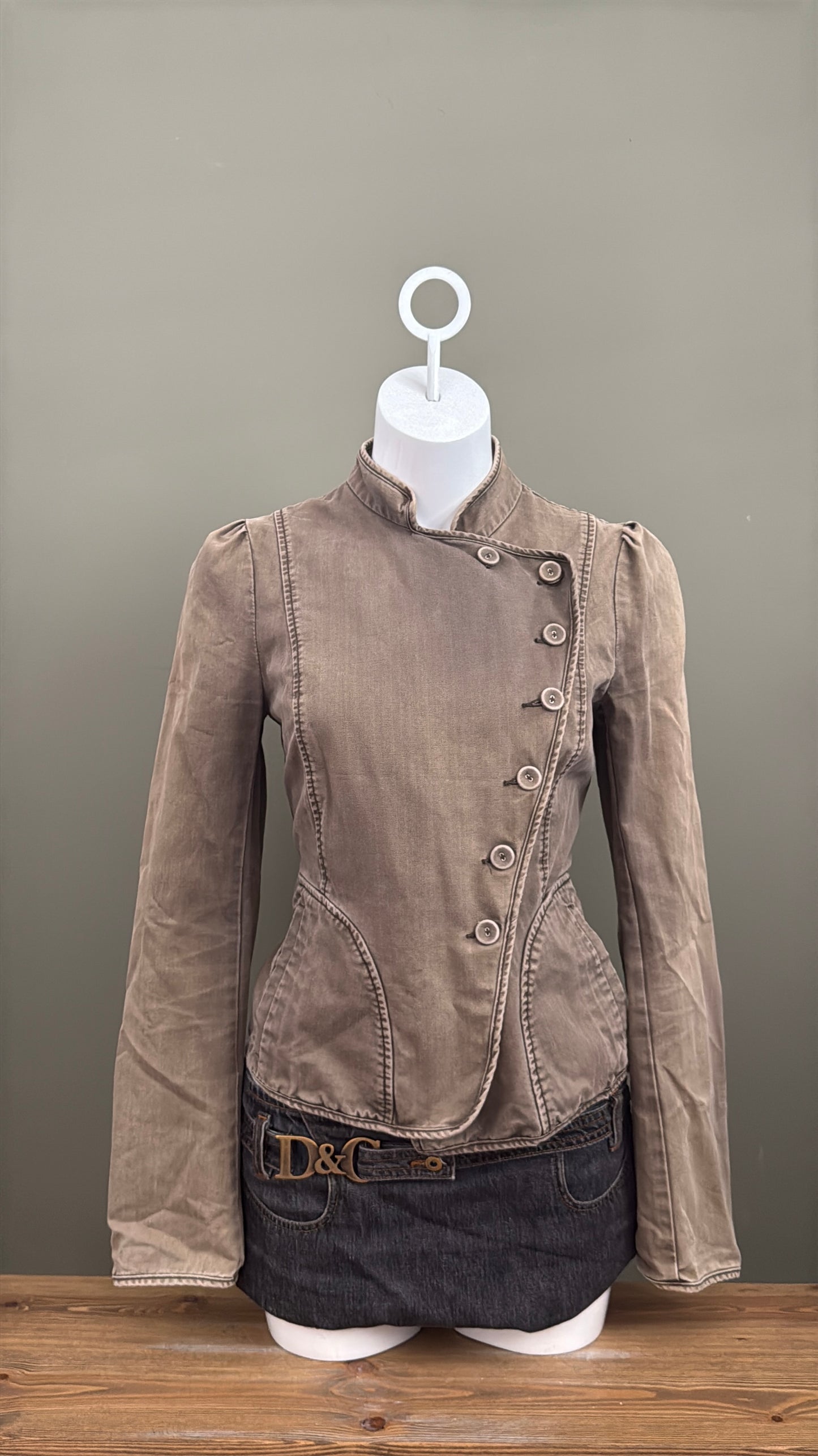 French Connection Asymmetric Corset Jacket (UK12)