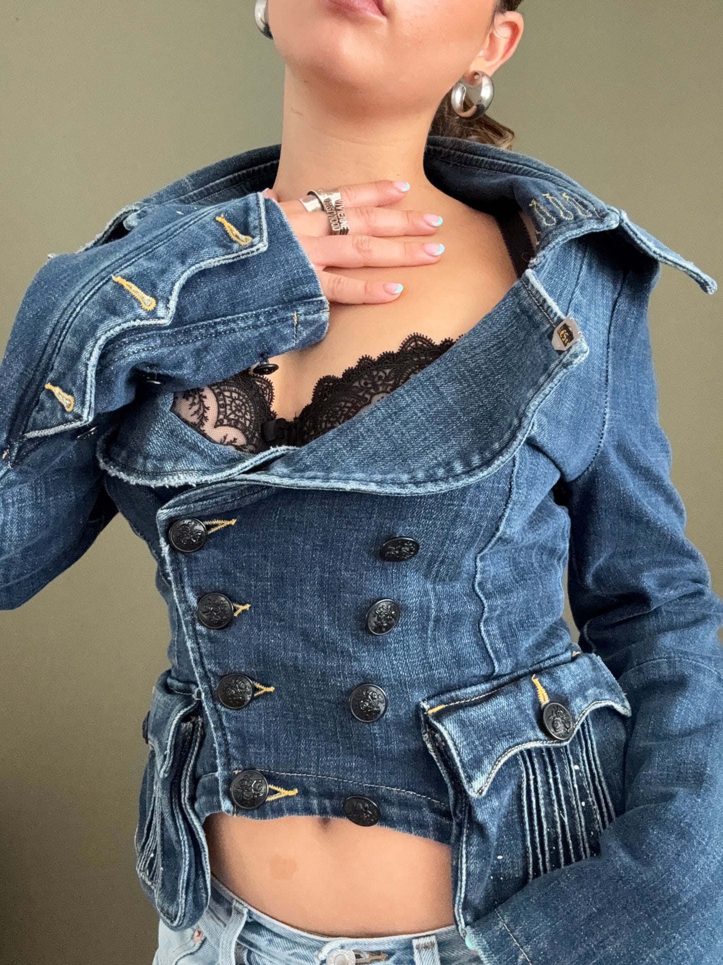 Diesel Denim Military Jacket (M)