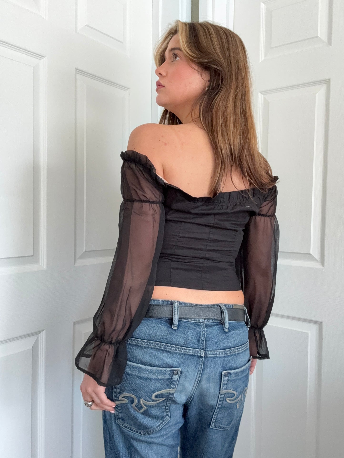 Jane Norman Milk Maid Top (UK8)