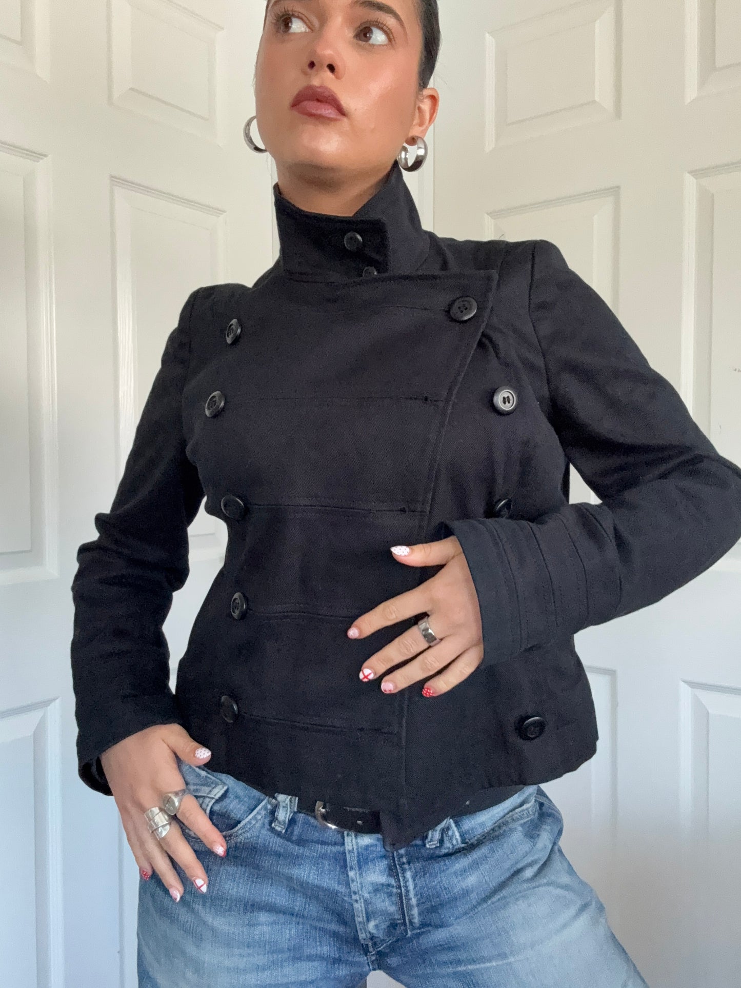 2000s Military Jacket (UK12)