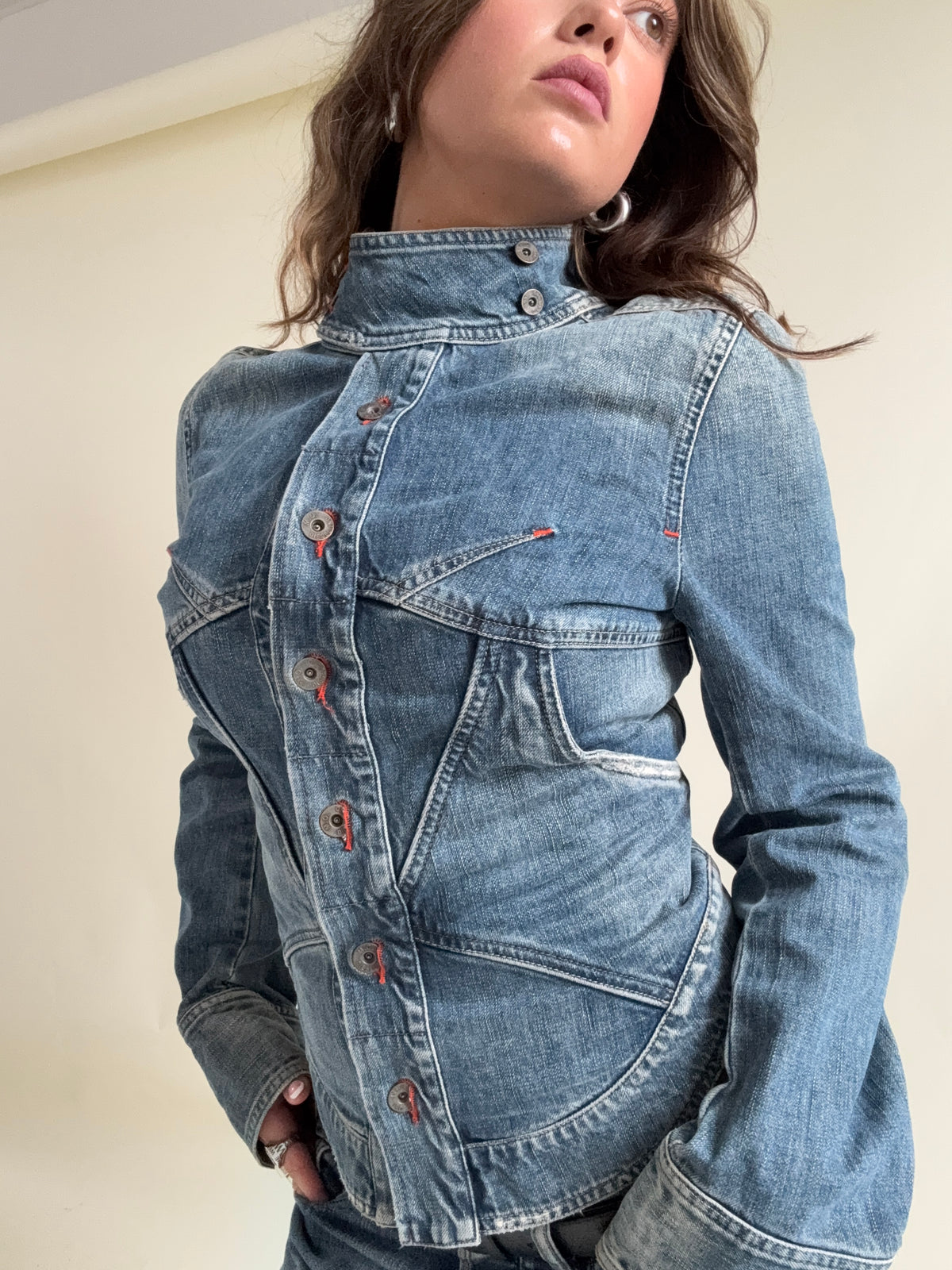 Diesel Denim Corset Jacket (L)