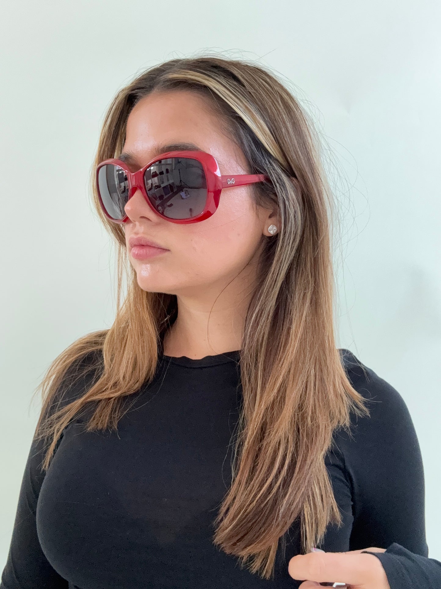 Dolce & Gabbana Red Sunglasses