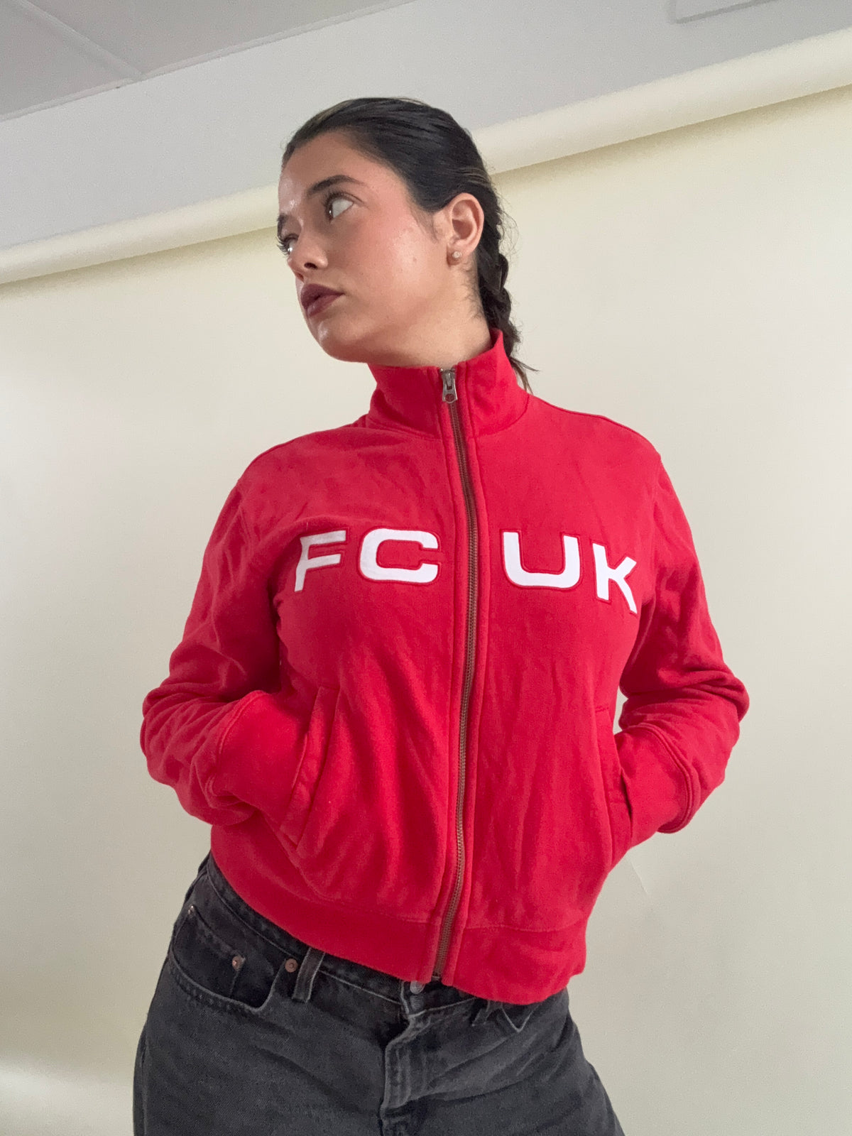 French Connection Zip Jumper (S)